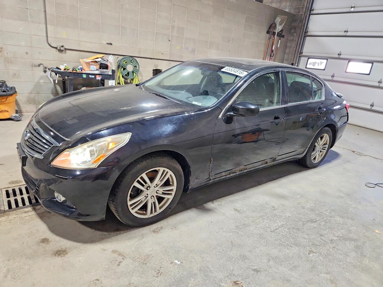 2013 Infiniti G37 Sedan X Black vin: JN1CV6AR9DM758547