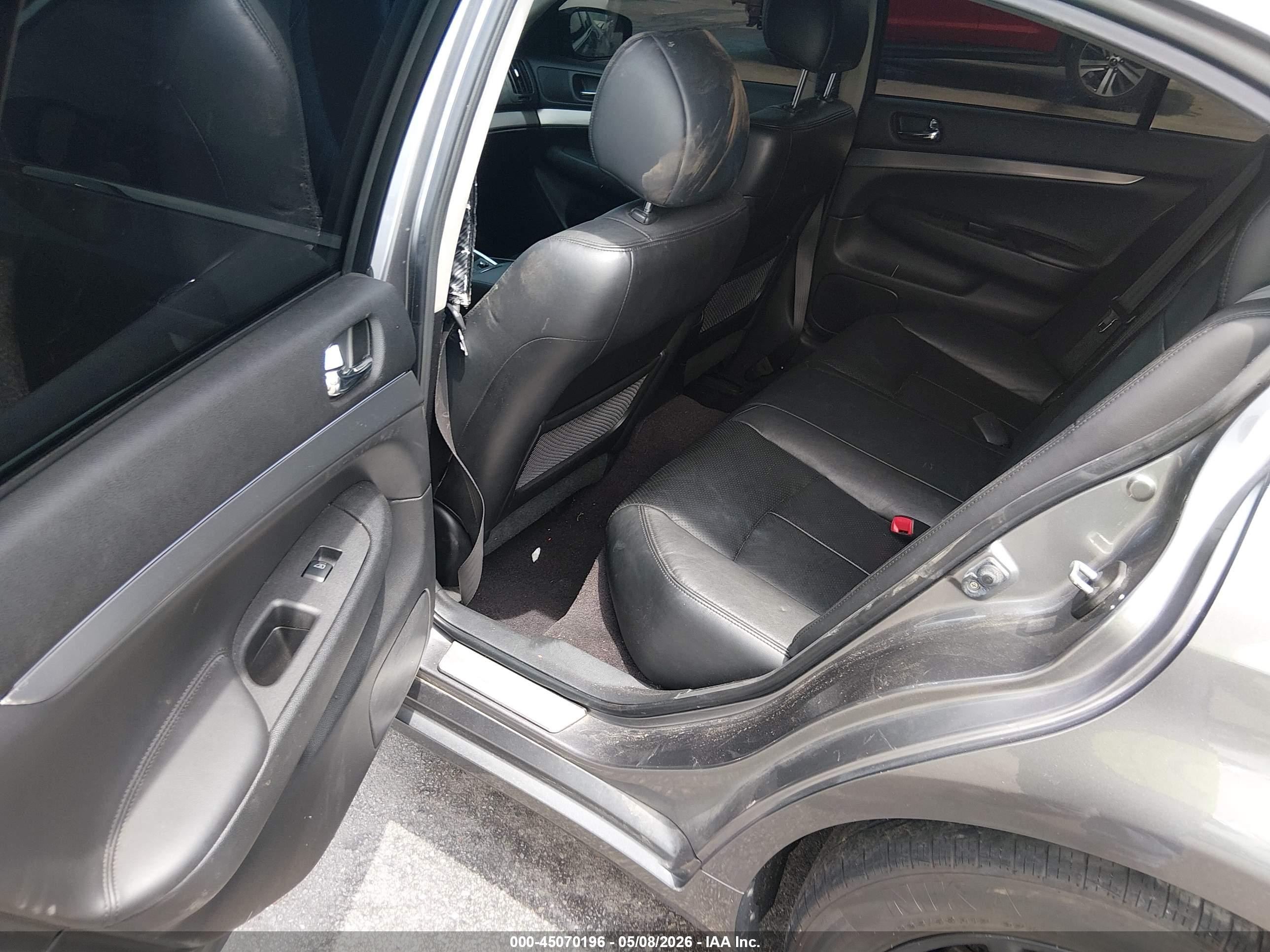 2013 Infiniti G37x   Gray vin: JN1CV6AR9DM758726
