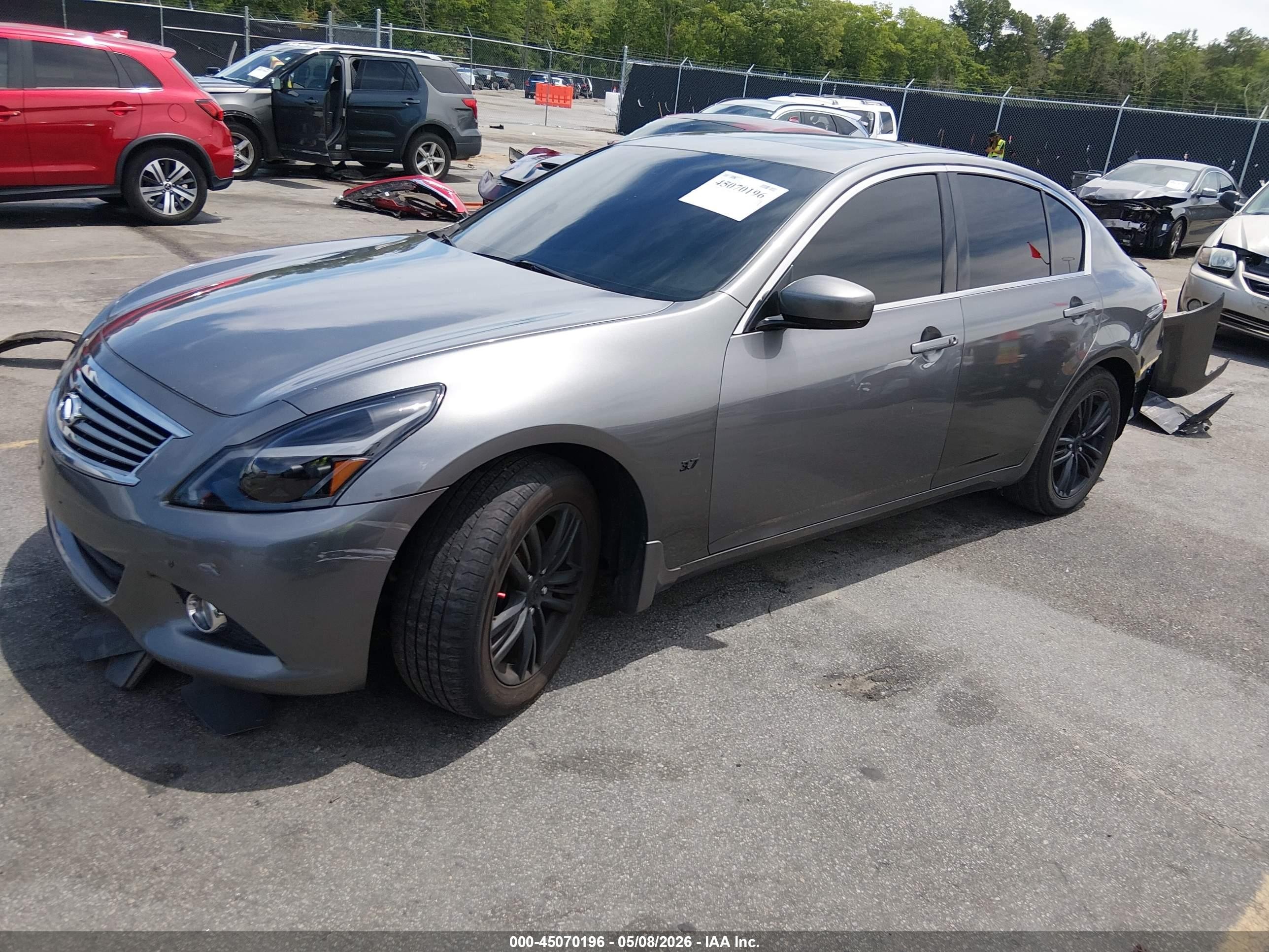 2013 Infiniti G37x   Gray vin: JN1CV6AR9DM758726