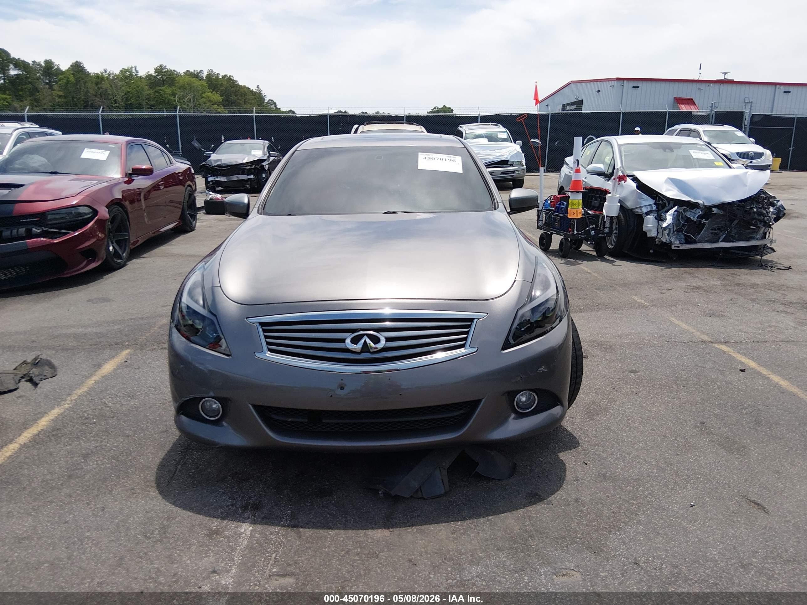 2013 Infiniti G37x   Gray vin: JN1CV6AR9DM758726