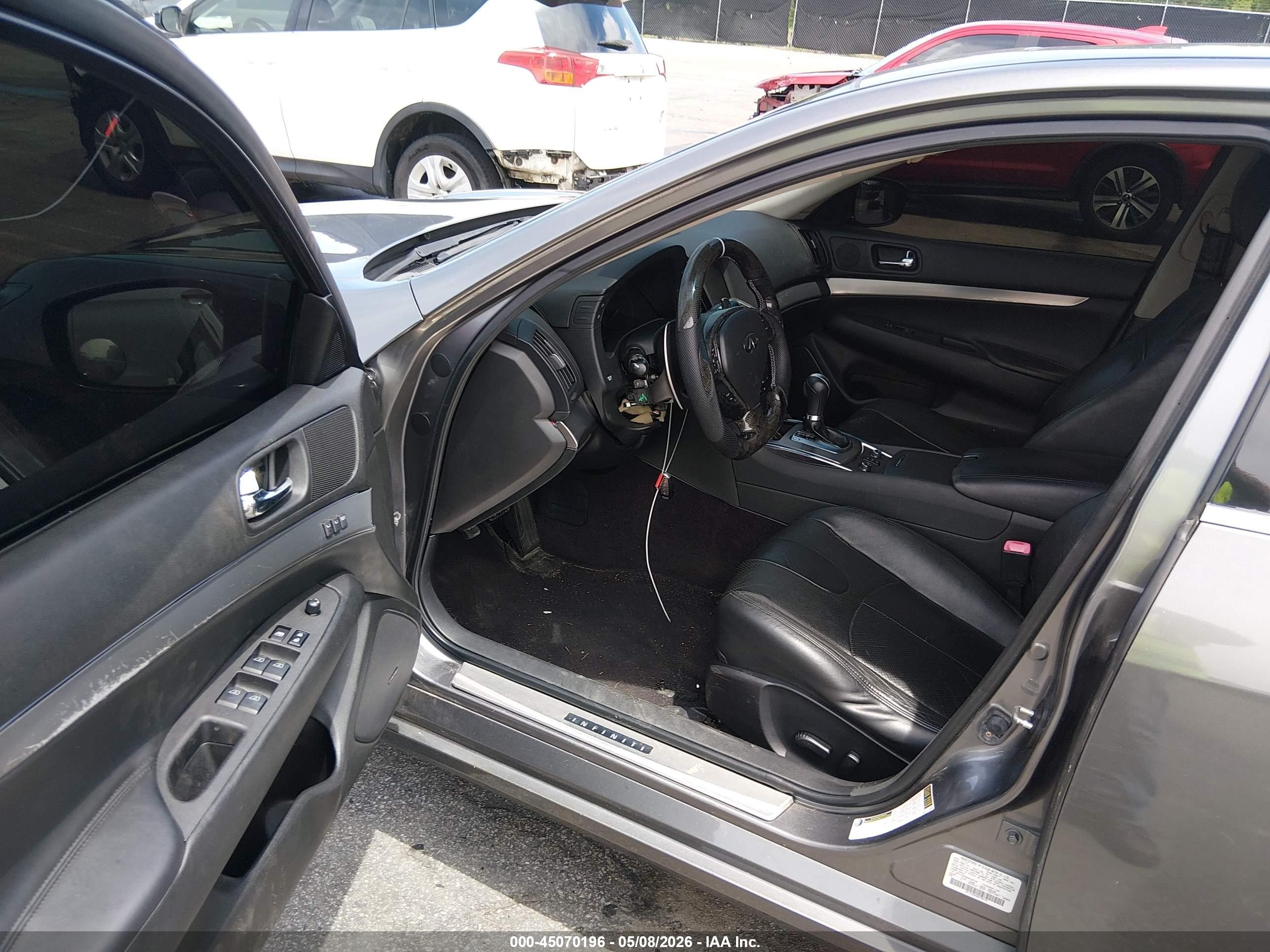 2013 Infiniti G37x   Gray vin: JN1CV6AR9DM758726