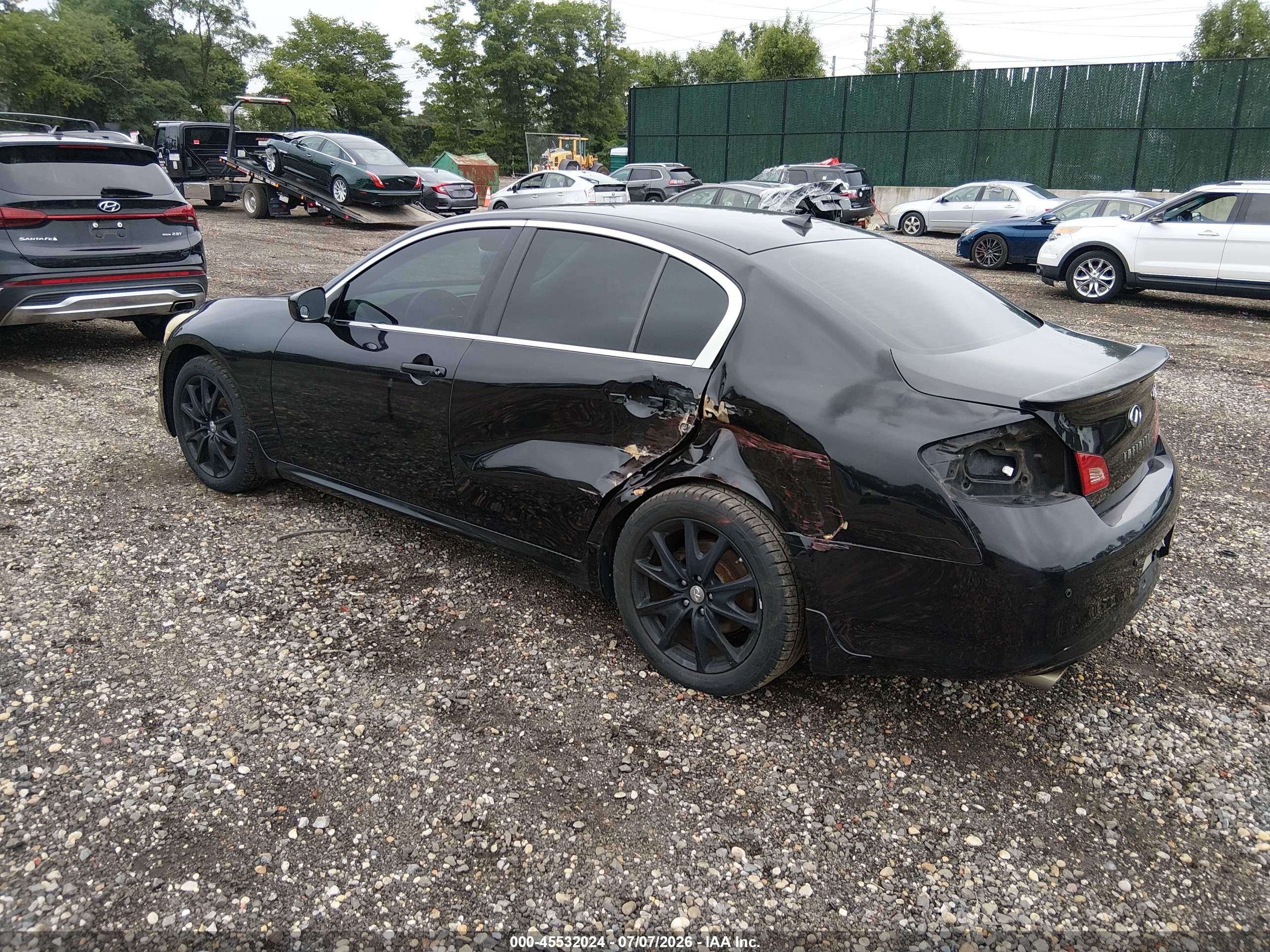 2013 Infiniti G37x   Black vin: JN1CV6AR9DM759102