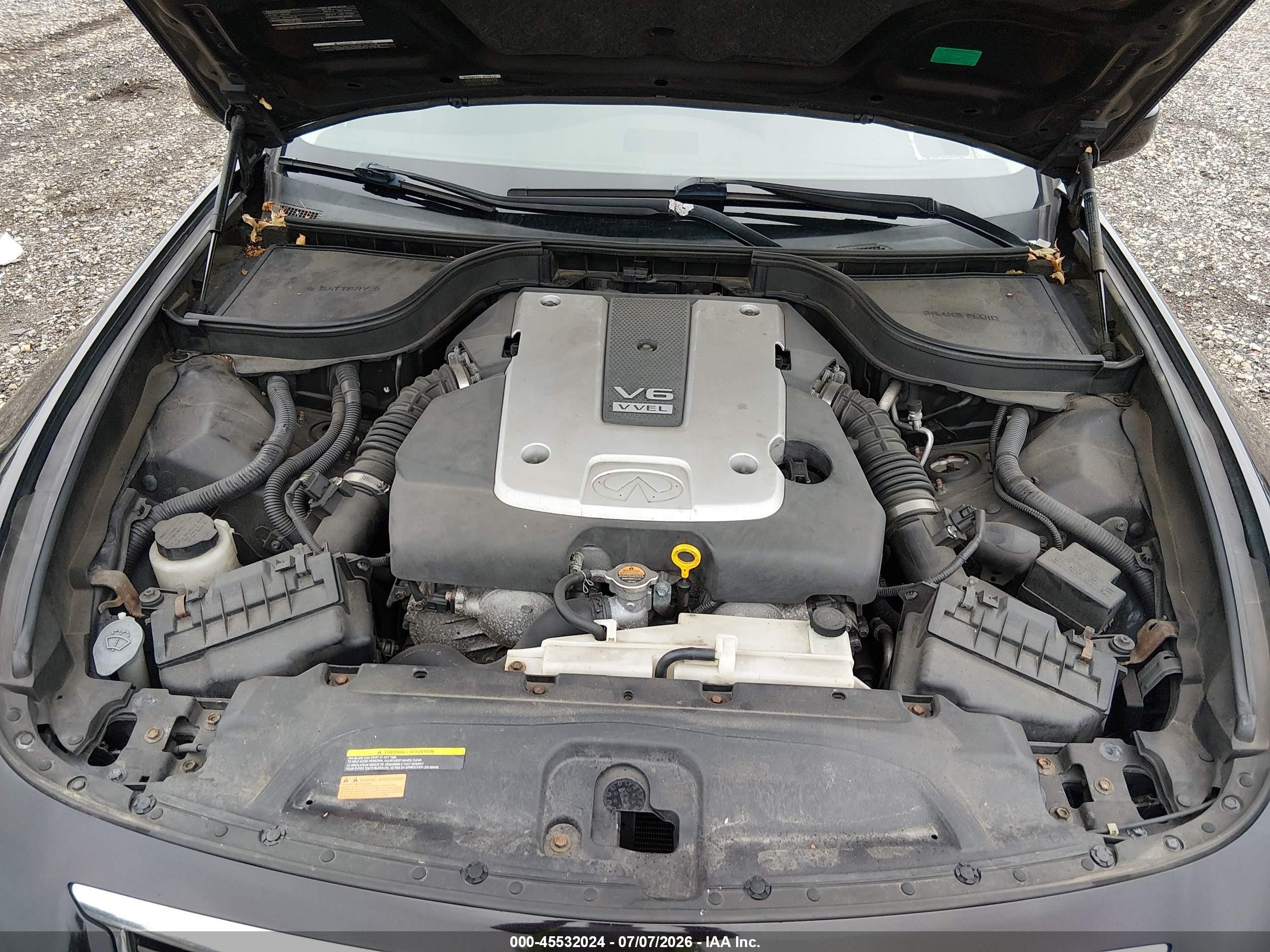 2013 Infiniti G37x   Black vin: JN1CV6AR9DM759102