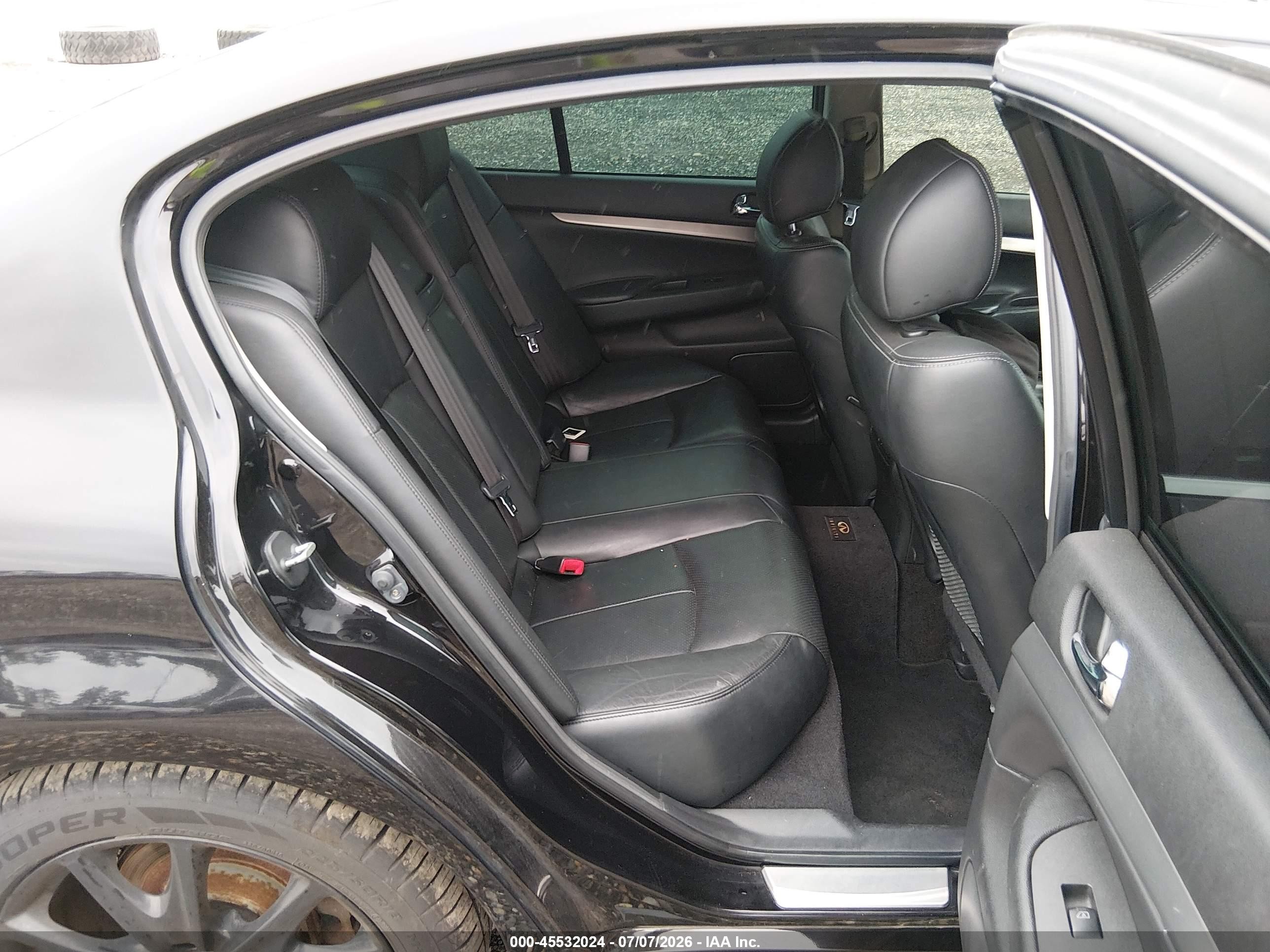 2013 Infiniti G37x   Black vin: JN1CV6AR9DM759102