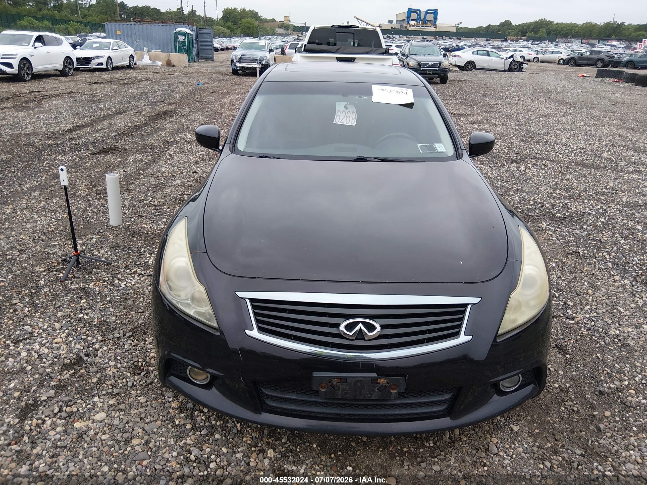 2013 Infiniti G37x   Black vin: JN1CV6AR9DM759102