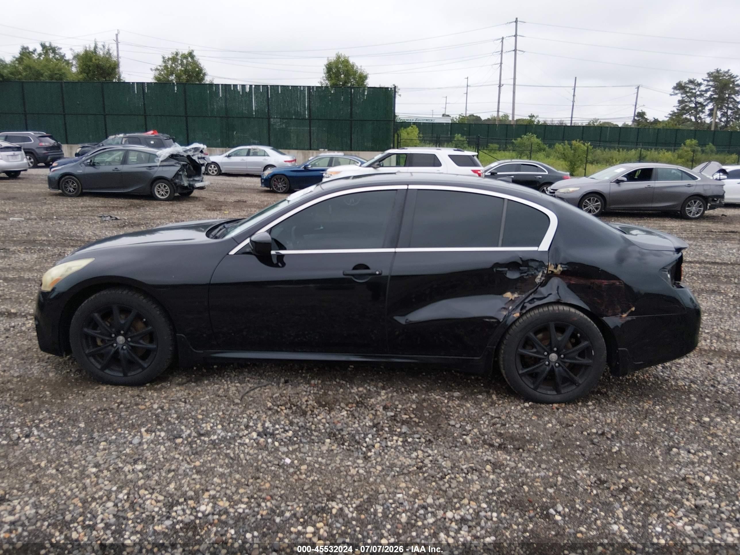2013 Infiniti G37x   Black vin: JN1CV6AR9DM759102