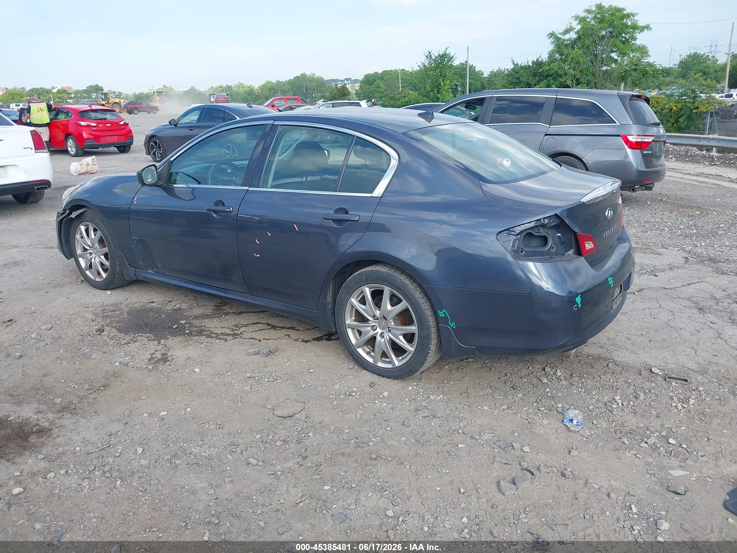2013 Infiniti G37x   Gray vin: JN1CV6AR9DM759598