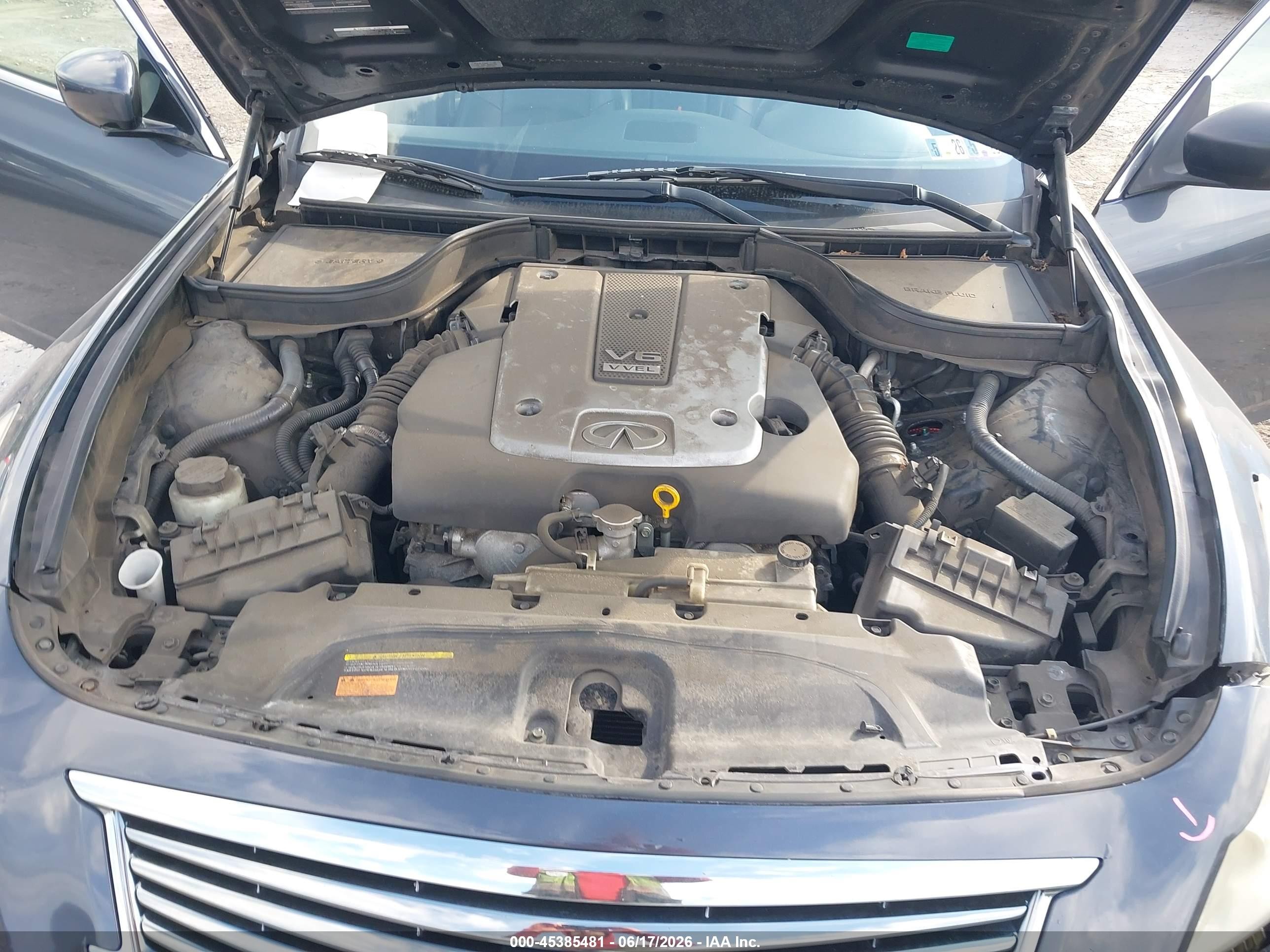 2013 Infiniti G37x   Gray vin: JN1CV6AR9DM759598