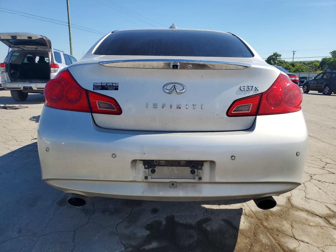 2013 Infiniti G37 Sedan X Silver vin: JN1CV6AR9DM764042