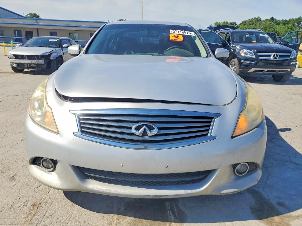 2013 Infiniti G37 Sedan X Silver vin: JN1CV6AR9DM764042