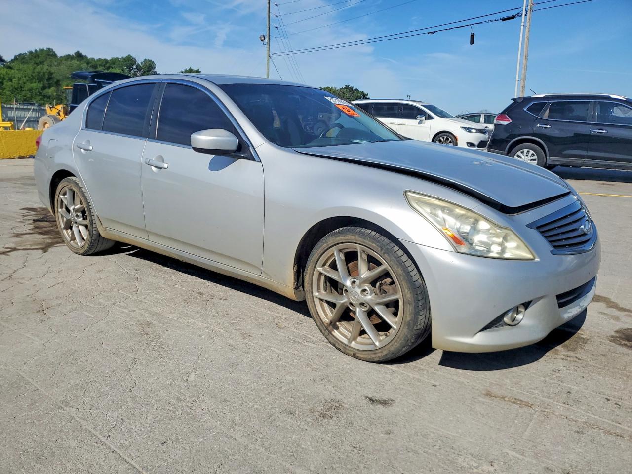 2013 Infiniti G37 Sedan X Silver vin: JN1CV6AR9DM764042