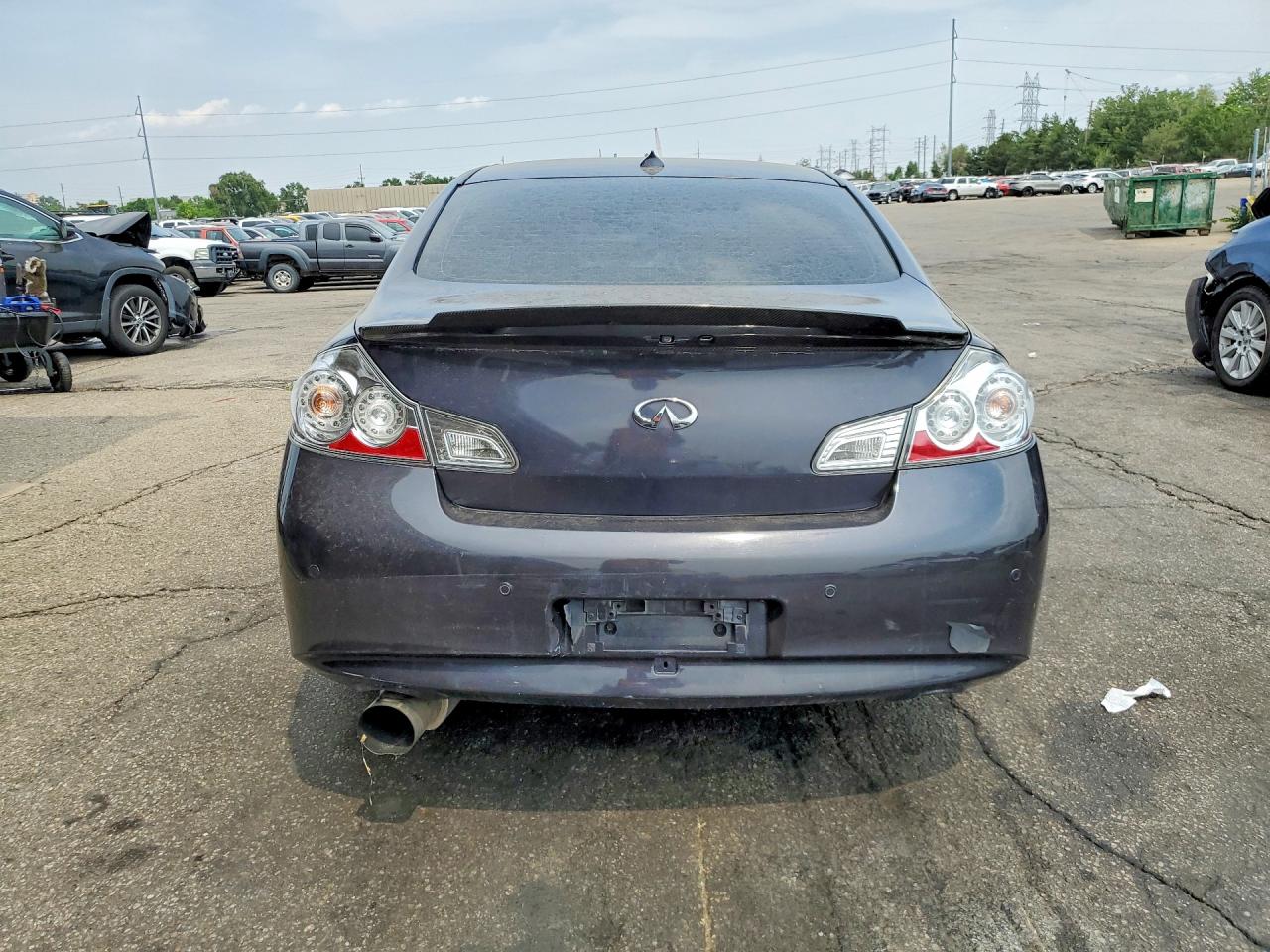 2010 Infiniti G17 X Blue vin: JN1CV6ARXAM252947