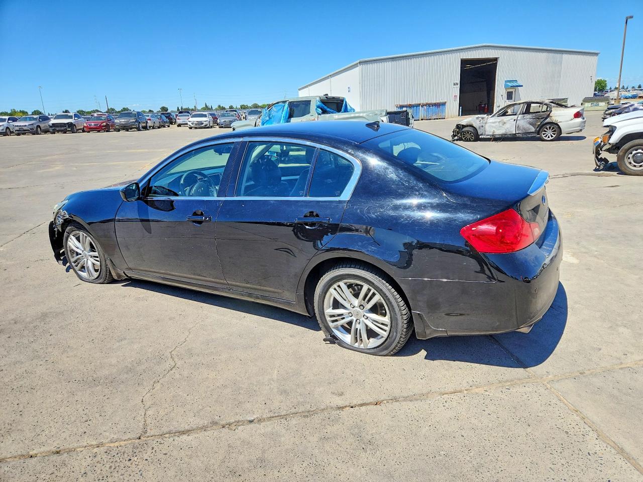 2010 Infiniti G37 Sedan X Черный vin: JN1CV6ARXAM452260