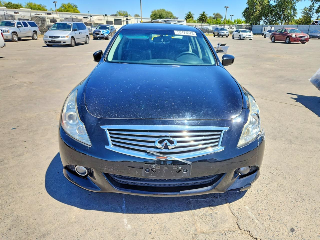 2010 Infiniti G37 Sedan X Черный vin: JN1CV6ARXAM452260