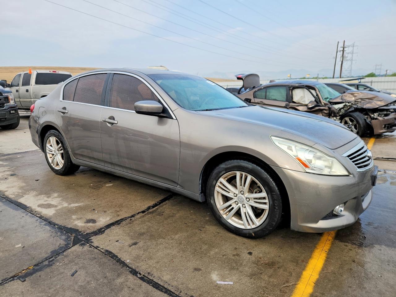 2010 Infiniti G37 Sedan X Gray vin: JN1CV6ARXAM457555