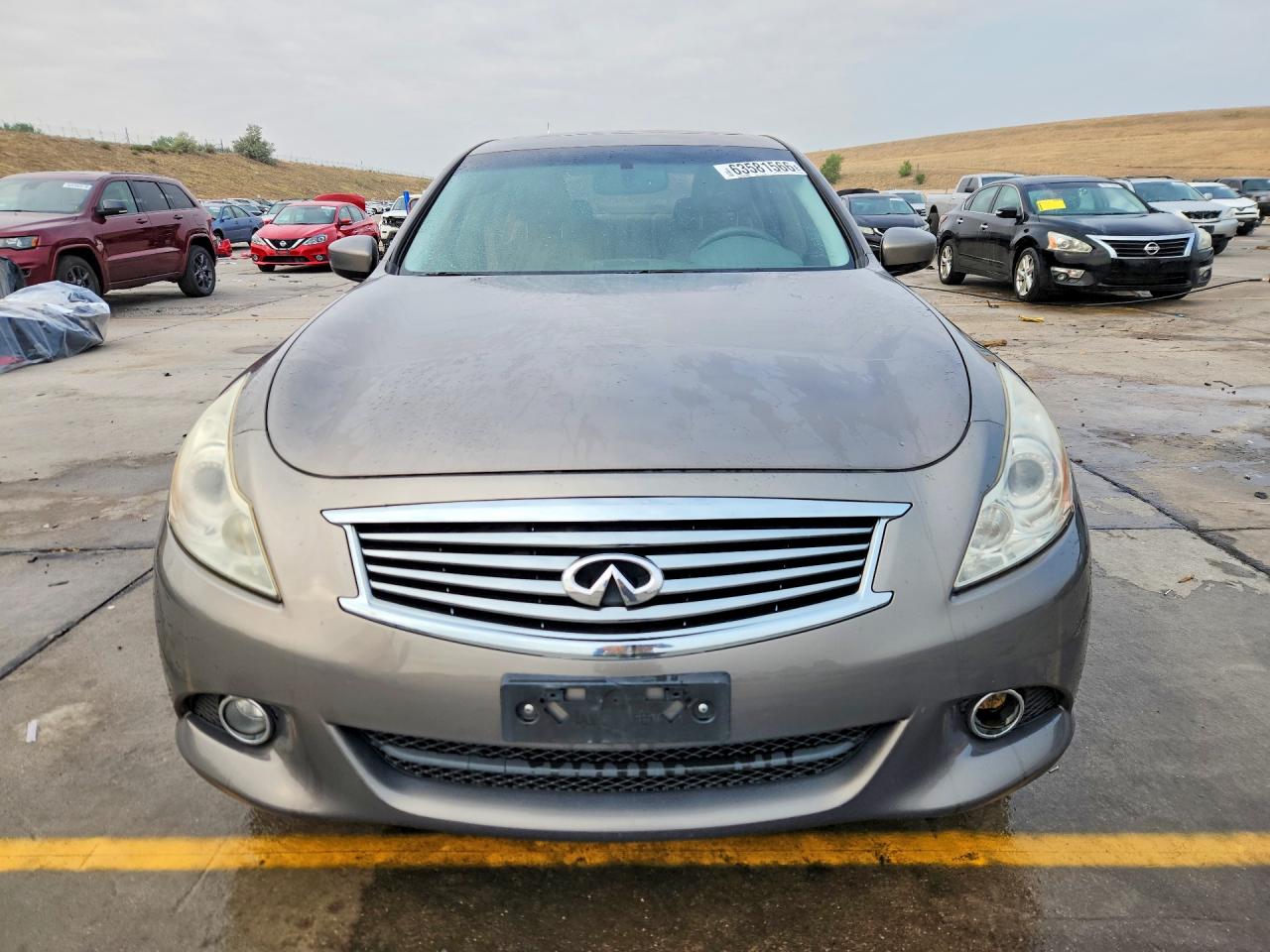 2010 Infiniti G37 Sedan X Gray vin: JN1CV6ARXAM457555