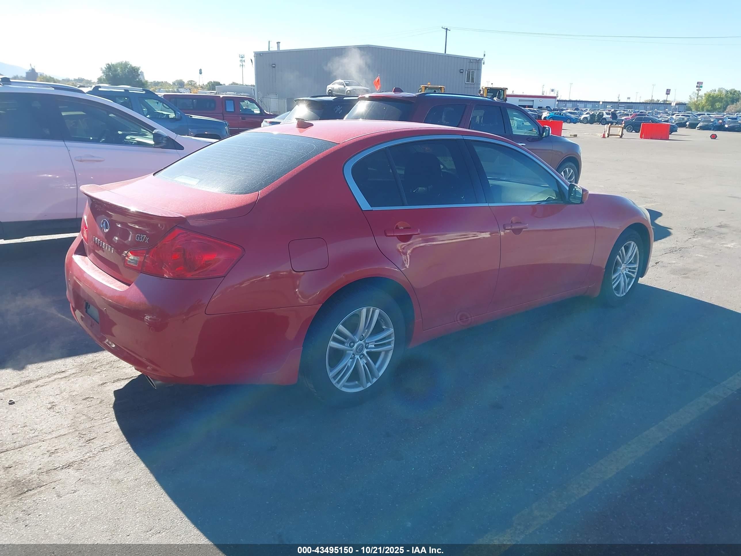 2010 Infiniti G37x   Blue vin: JN1CV6ARXAM458270