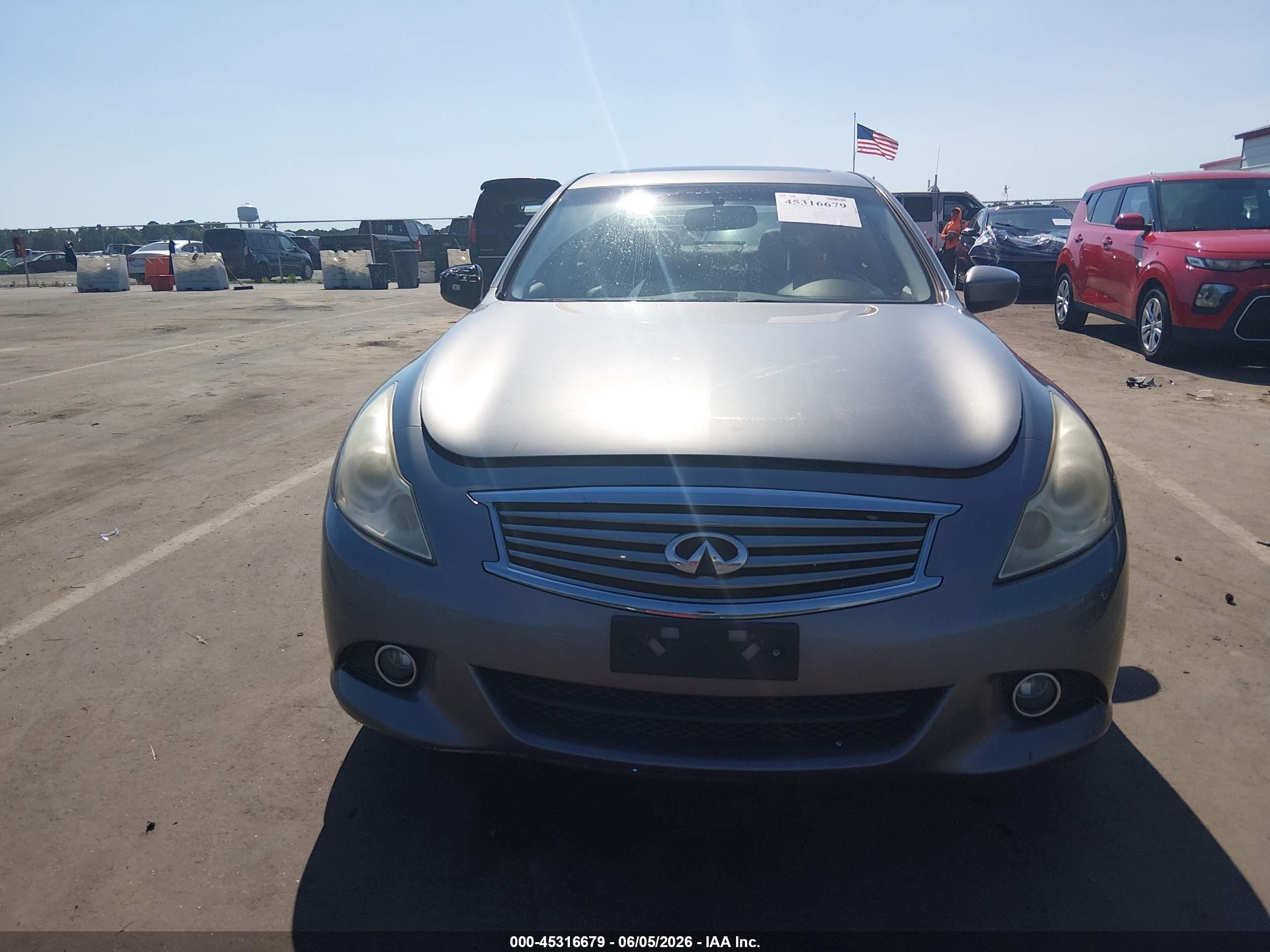 2010 Infiniti G37x   Gray vin: JN1CV6ARXAM458415