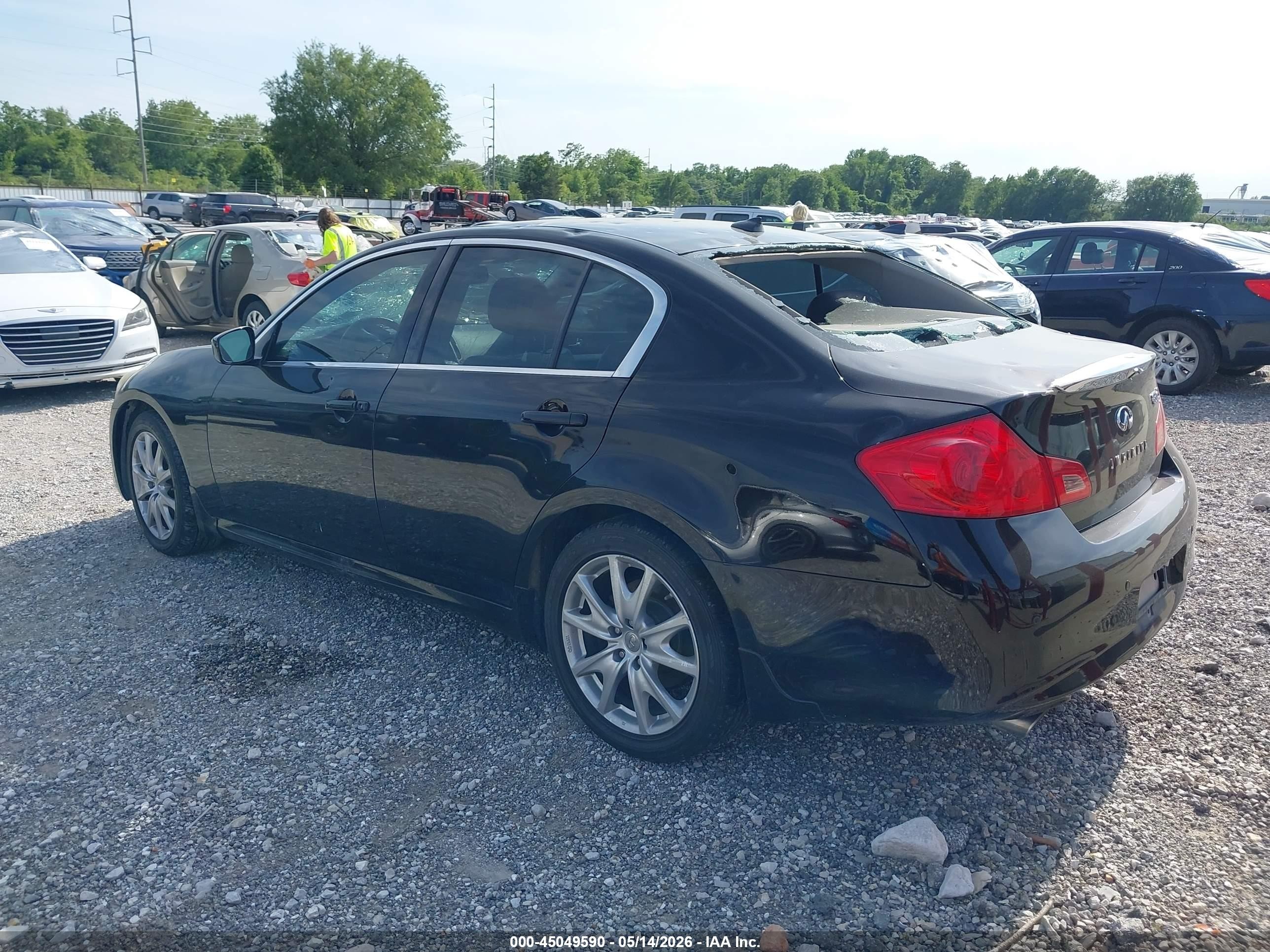 2010 Infiniti G37x   Black vin: JN1CV6ARXAM460777