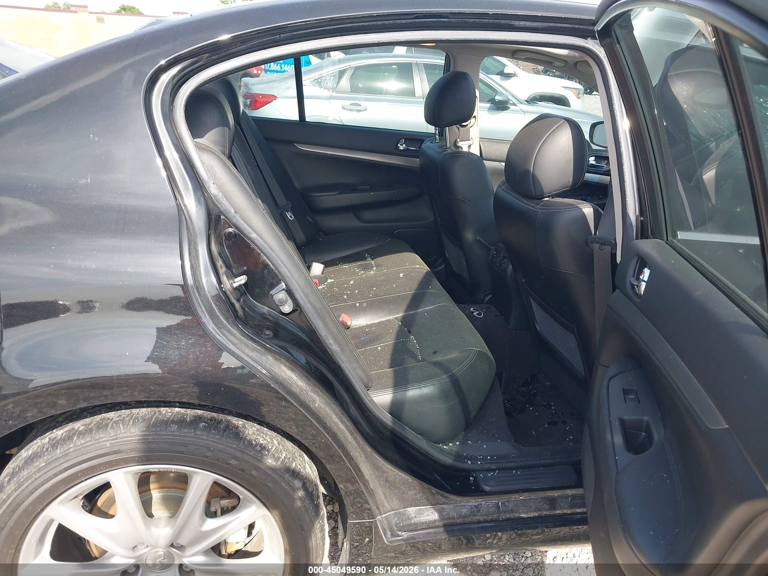 2010 Infiniti G37x   Black vin: JN1CV6ARXAM460777