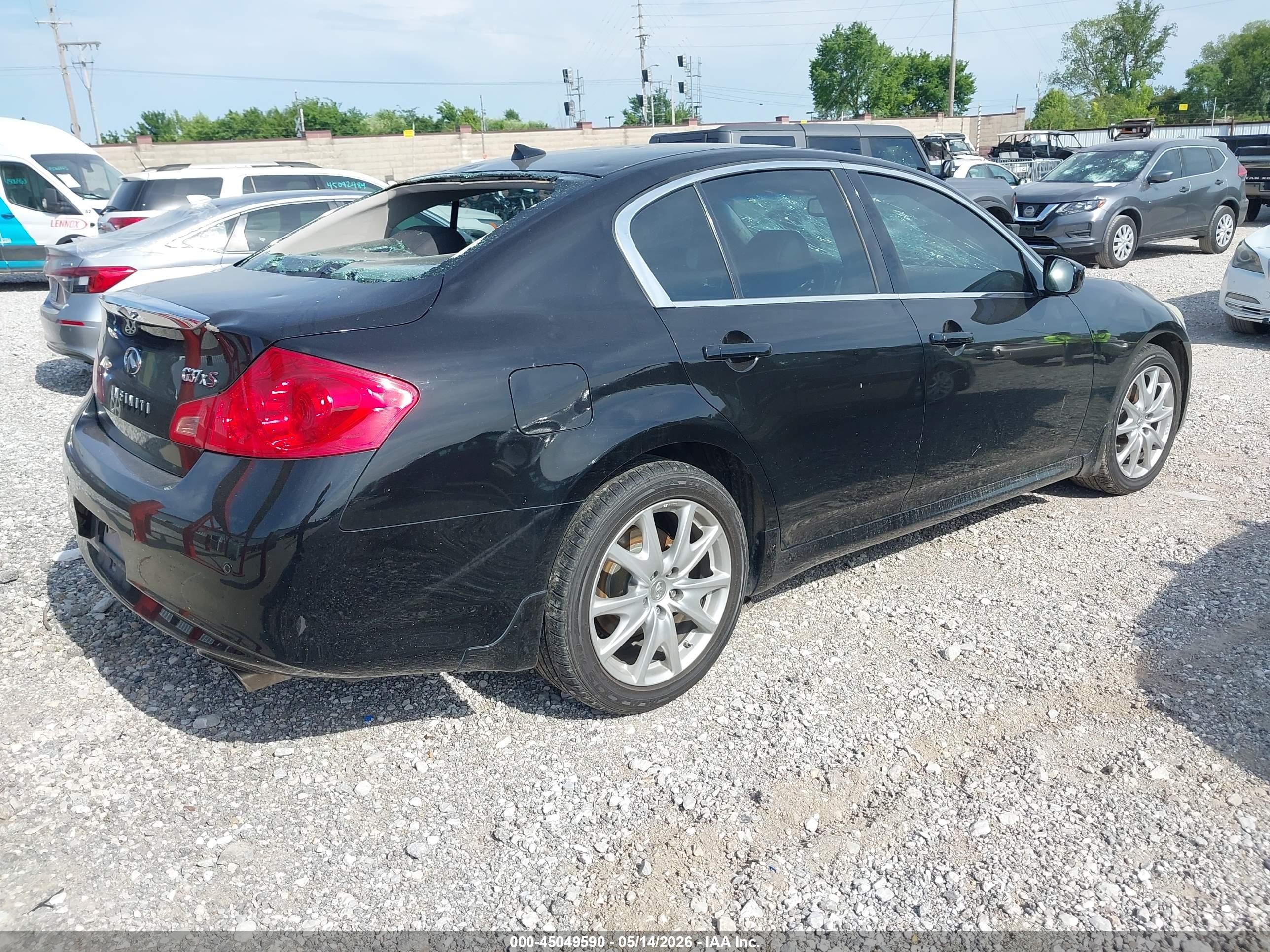 2010 Infiniti G37x   Black vin: JN1CV6ARXAM460777