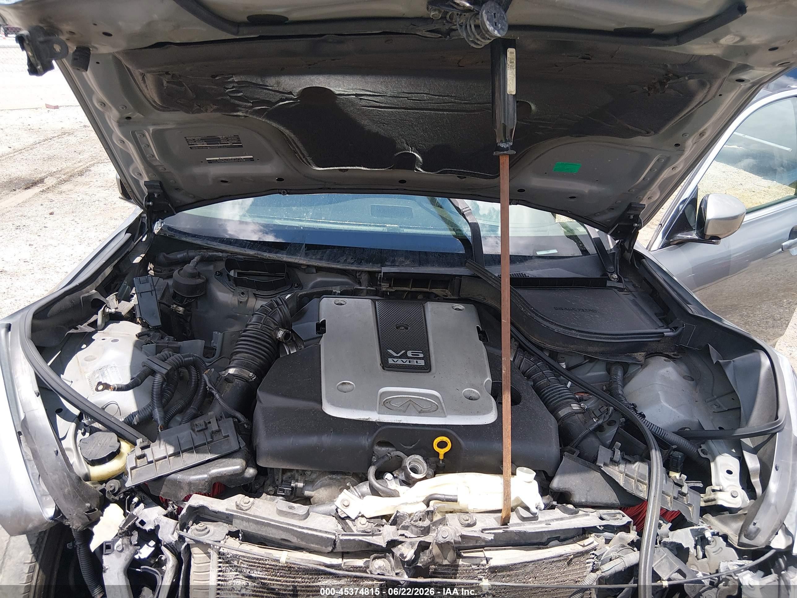 2010 Infiniti G37x   Gray vin: JN1CV6ARXAM461055