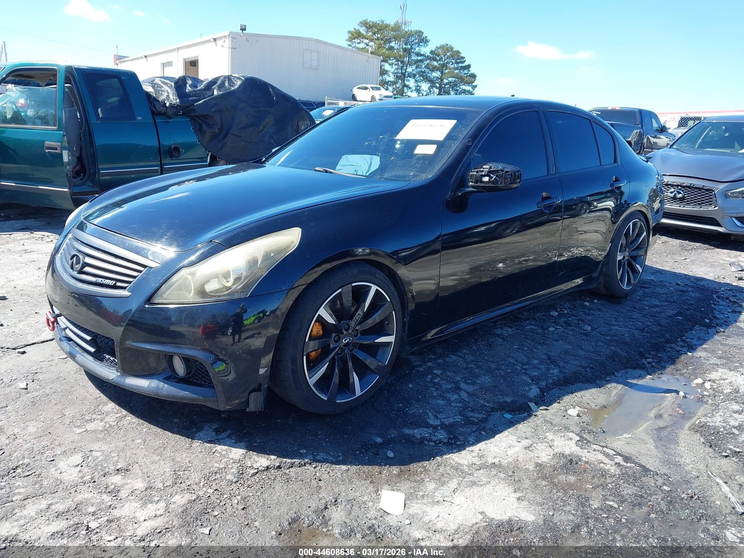 2011 Infiniti G37x   Black vin: JN1CV6ARXBM350362