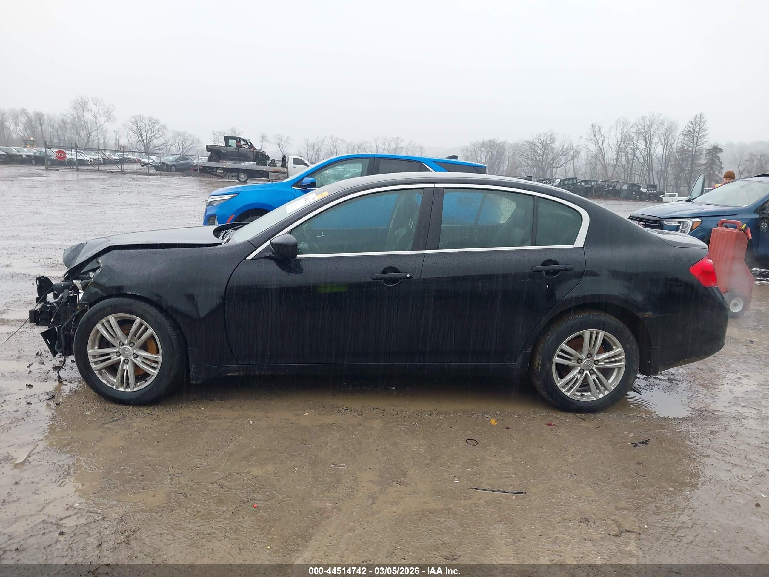 2011 Infiniti G37x   Черный vin: JN1CV6ARXBM350796
