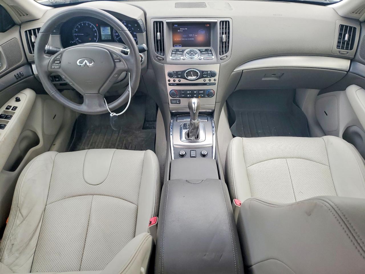 2011 Infiniti G37 Sedan X White vin: JN1CV6ARXBM352046
