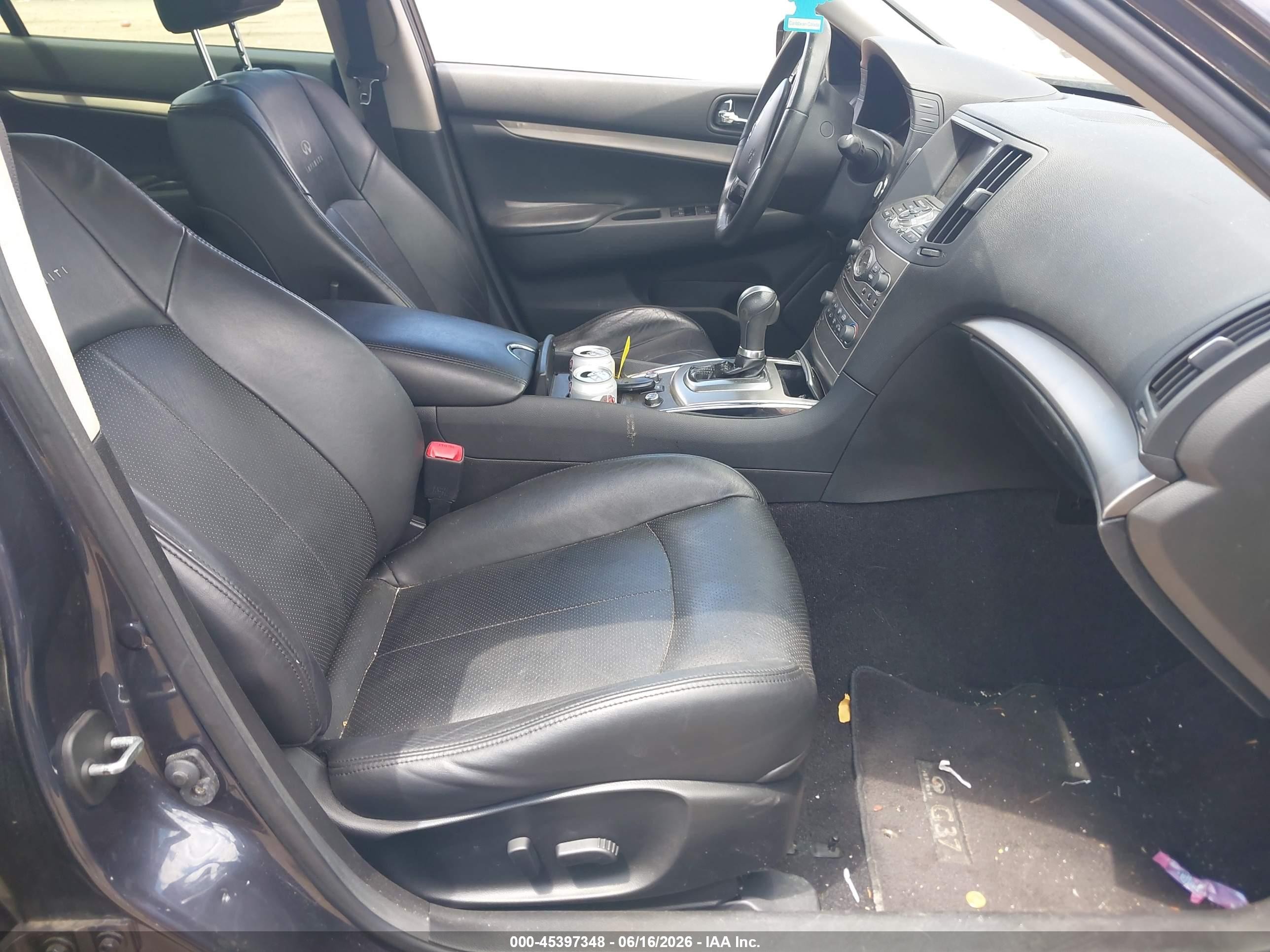2011 Infiniti G37x   Gray vin: JN1CV6ARXBM352791