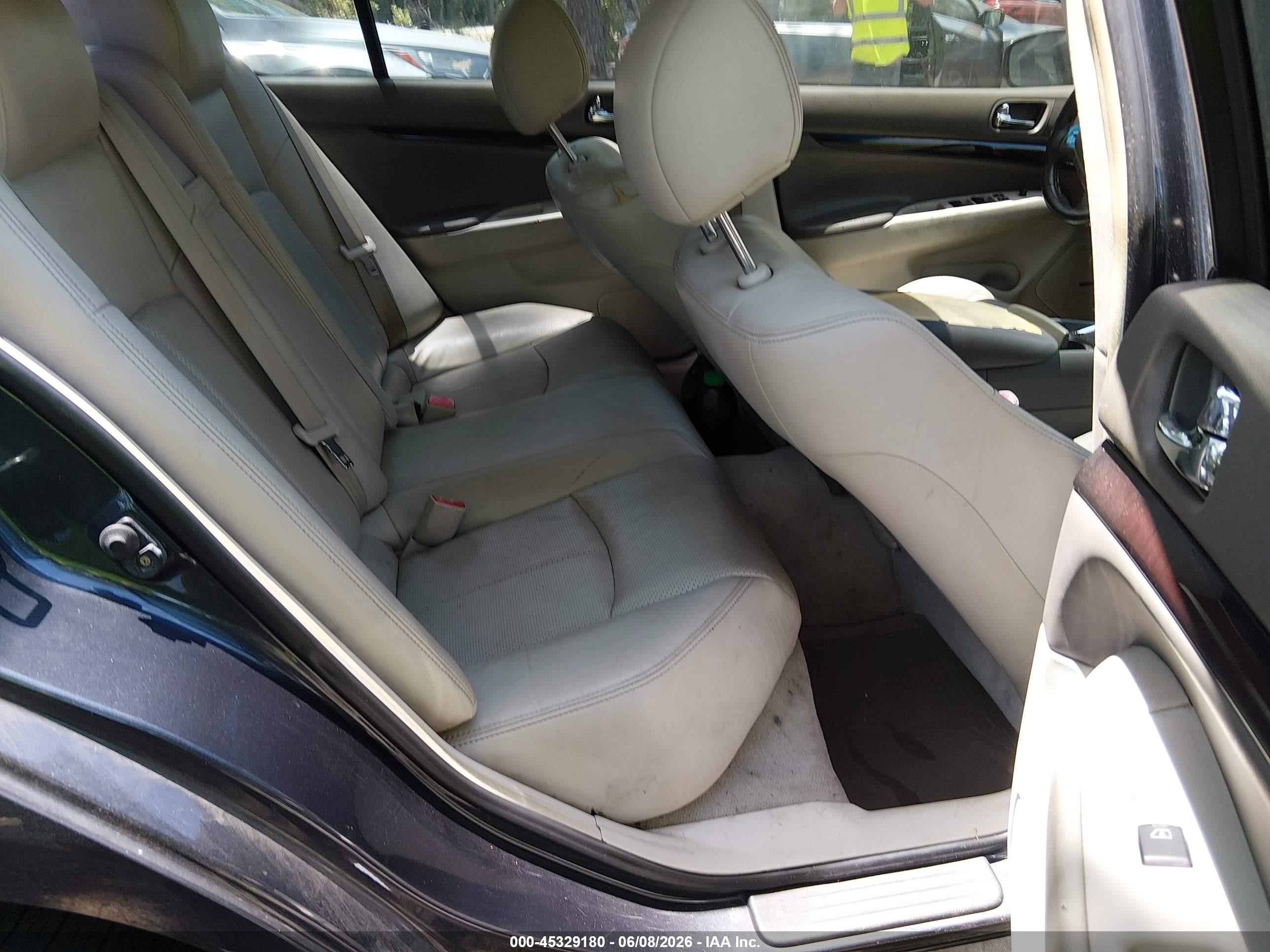 2011 Infiniti G37x   Gray vin: JN1CV6ARXBM353293