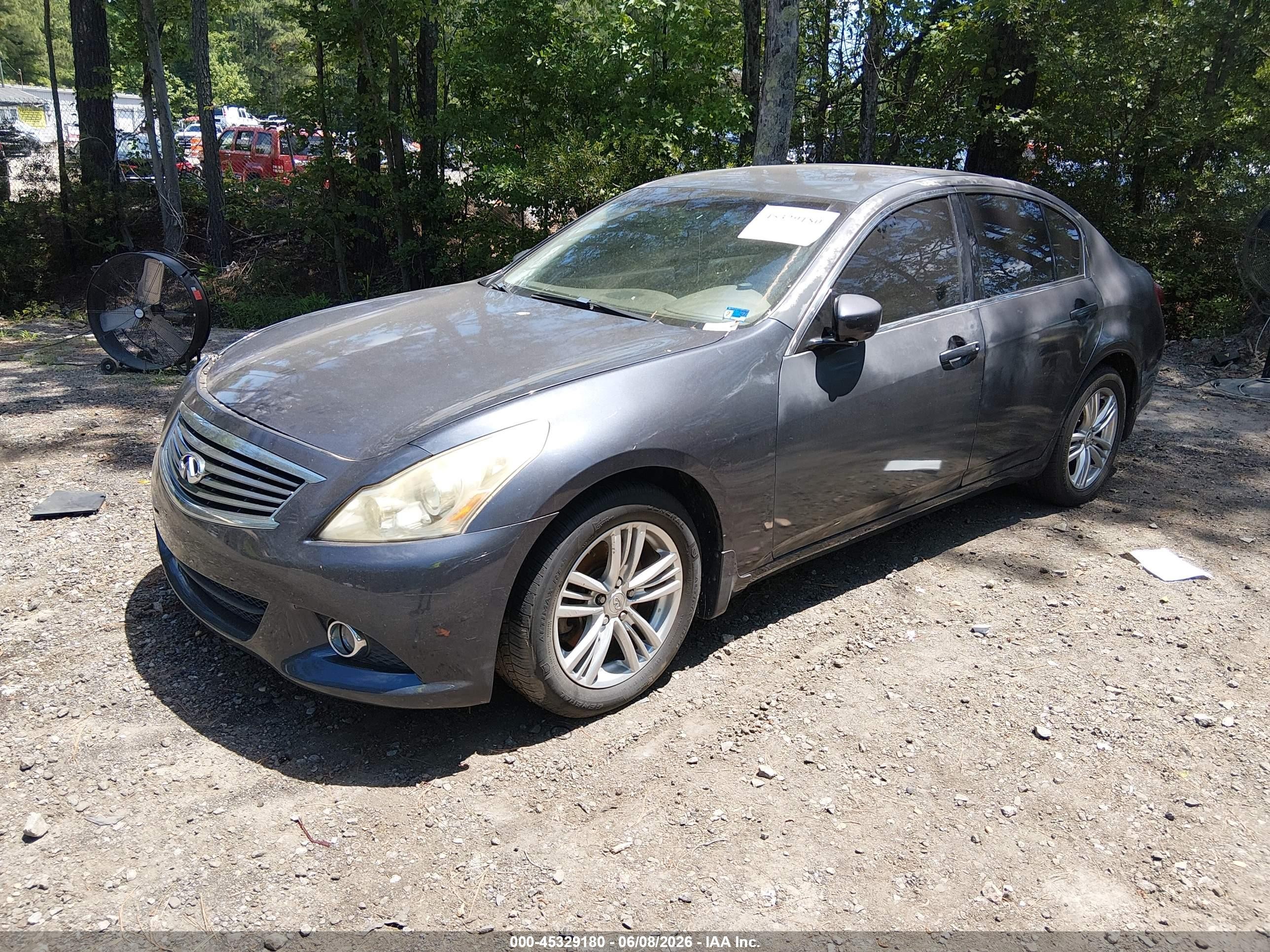 2011 Infiniti G37x   Gray vin: JN1CV6ARXBM353293