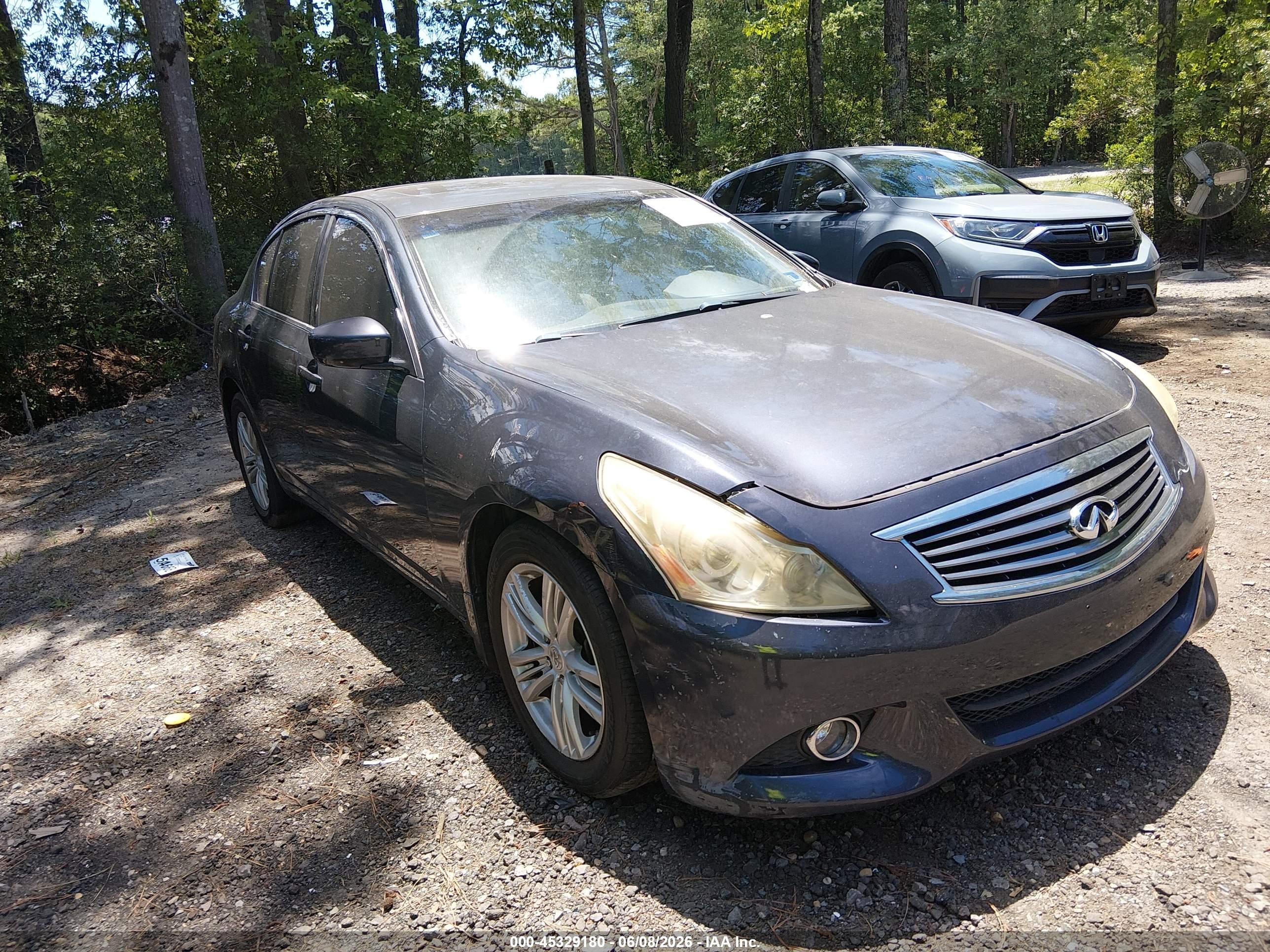 2011 Infiniti G37x   Gray vin: JN1CV6ARXBM353293