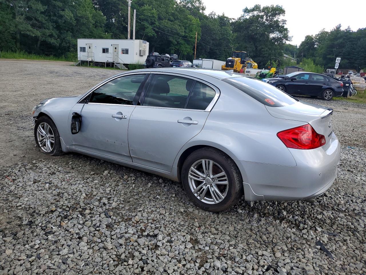 2011 Infiniti G37 Sedan X Silver vin: JN1CV6ARXBM355805