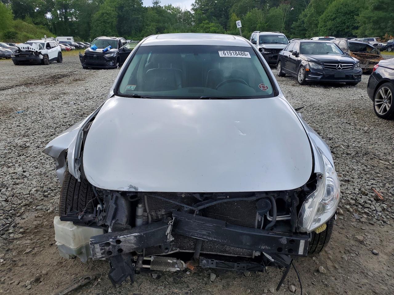 2011 Infiniti G37 Sedan X Silver vin: JN1CV6ARXBM355805