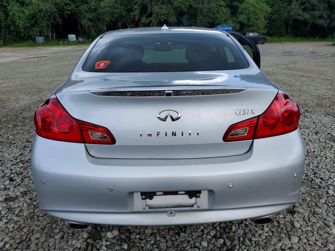 2011 Infiniti G37 Sedan X Silver vin: JN1CV6ARXBM355805