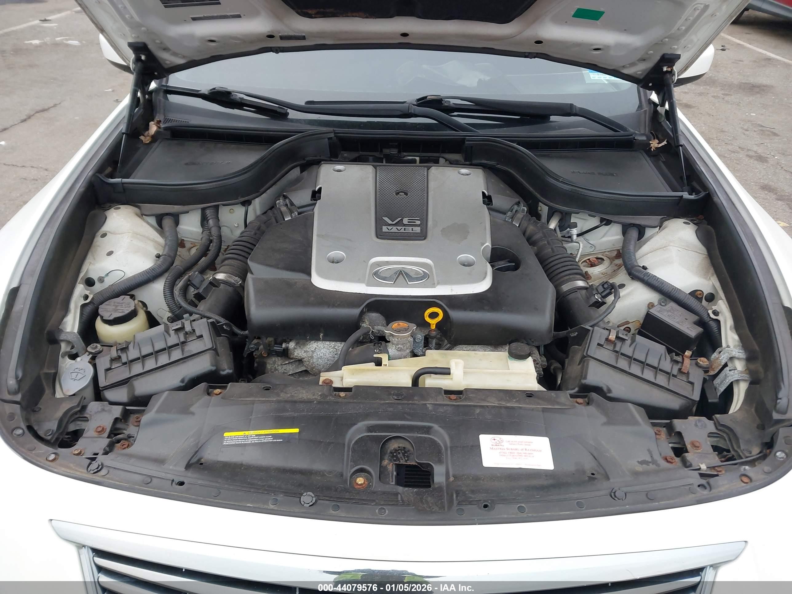 2011 Infiniti G37x   White vin: JN1CV6ARXBM405053