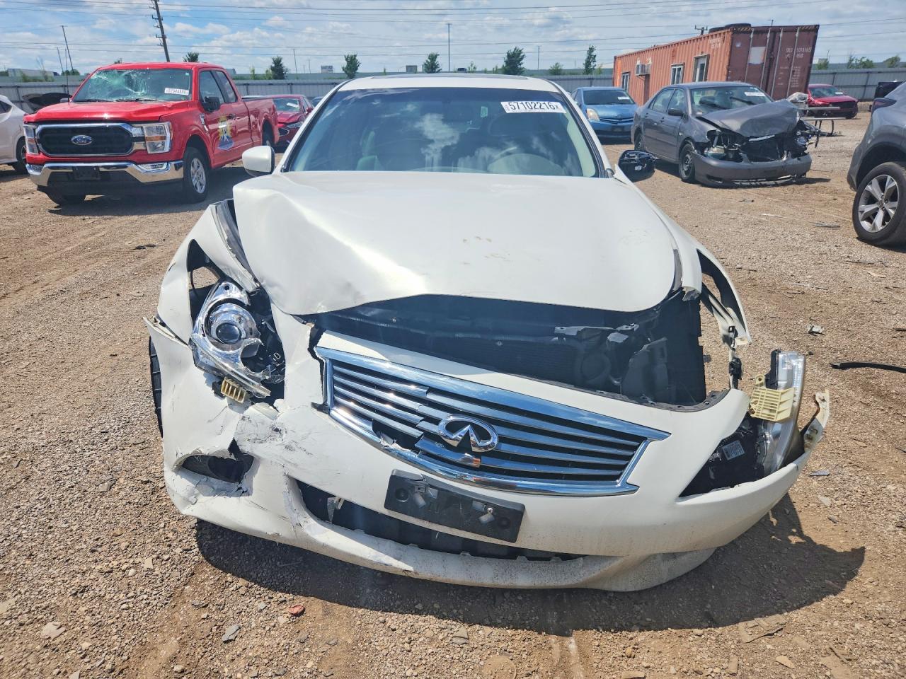 2011 Infiniti G37 Sedan X White vin: JN1CV6ARXBM412584