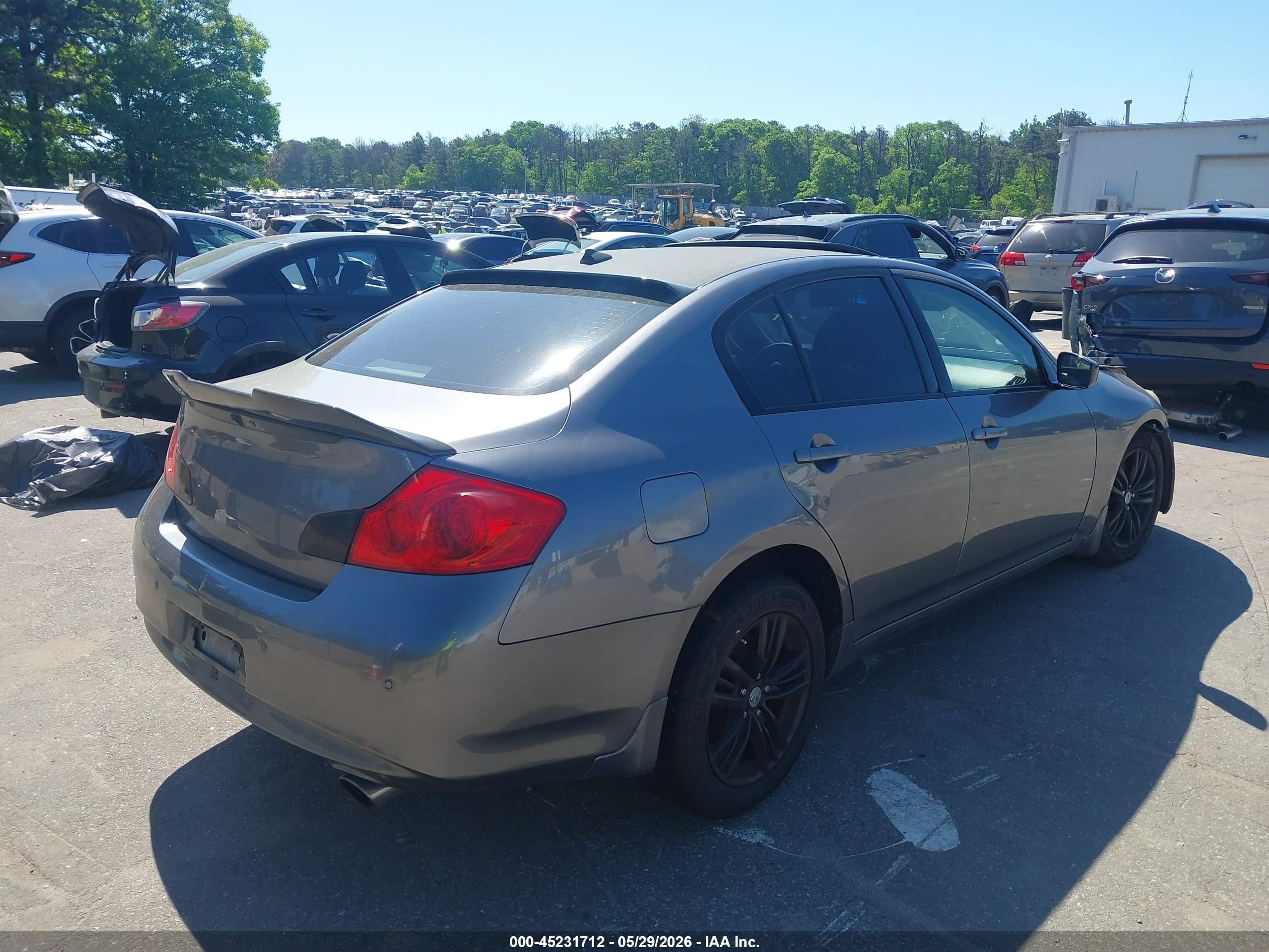 2012 Infiniti G37x   Gray vin: JN1CV6ARXCM679600