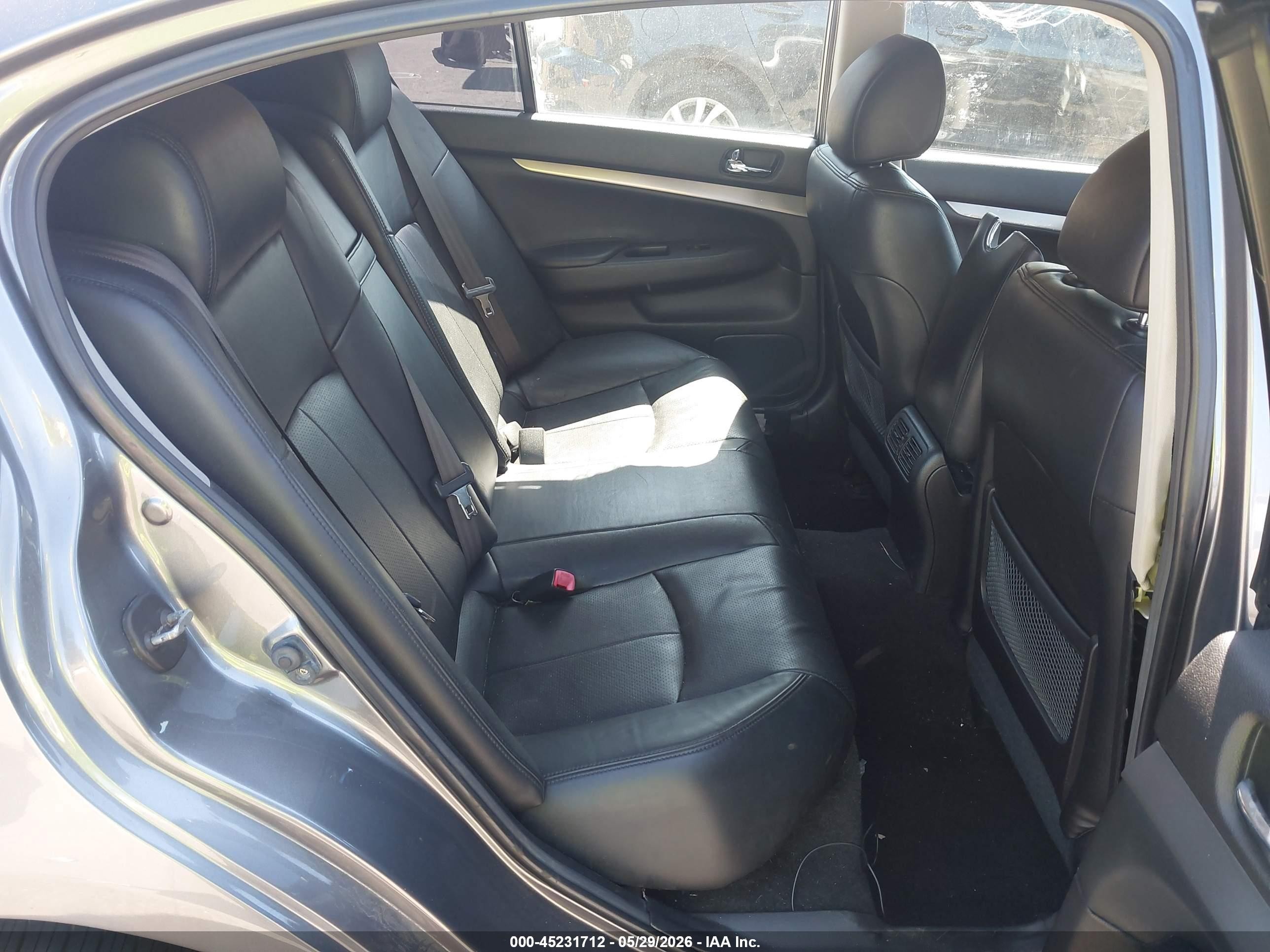 2012 Infiniti G37x   Gray vin: JN1CV6ARXCM679600