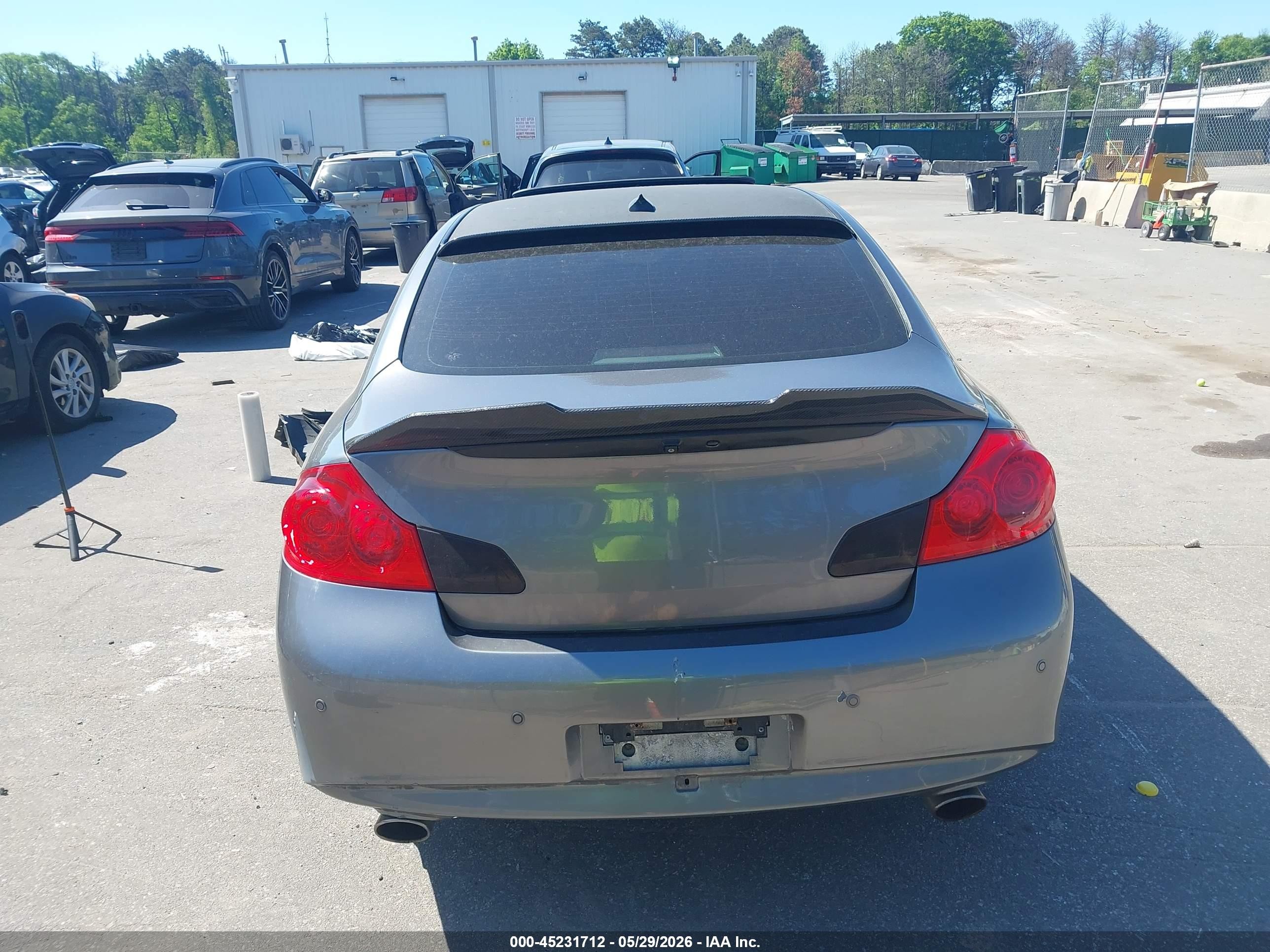 2012 Infiniti G37x   Gray vin: JN1CV6ARXCM679600