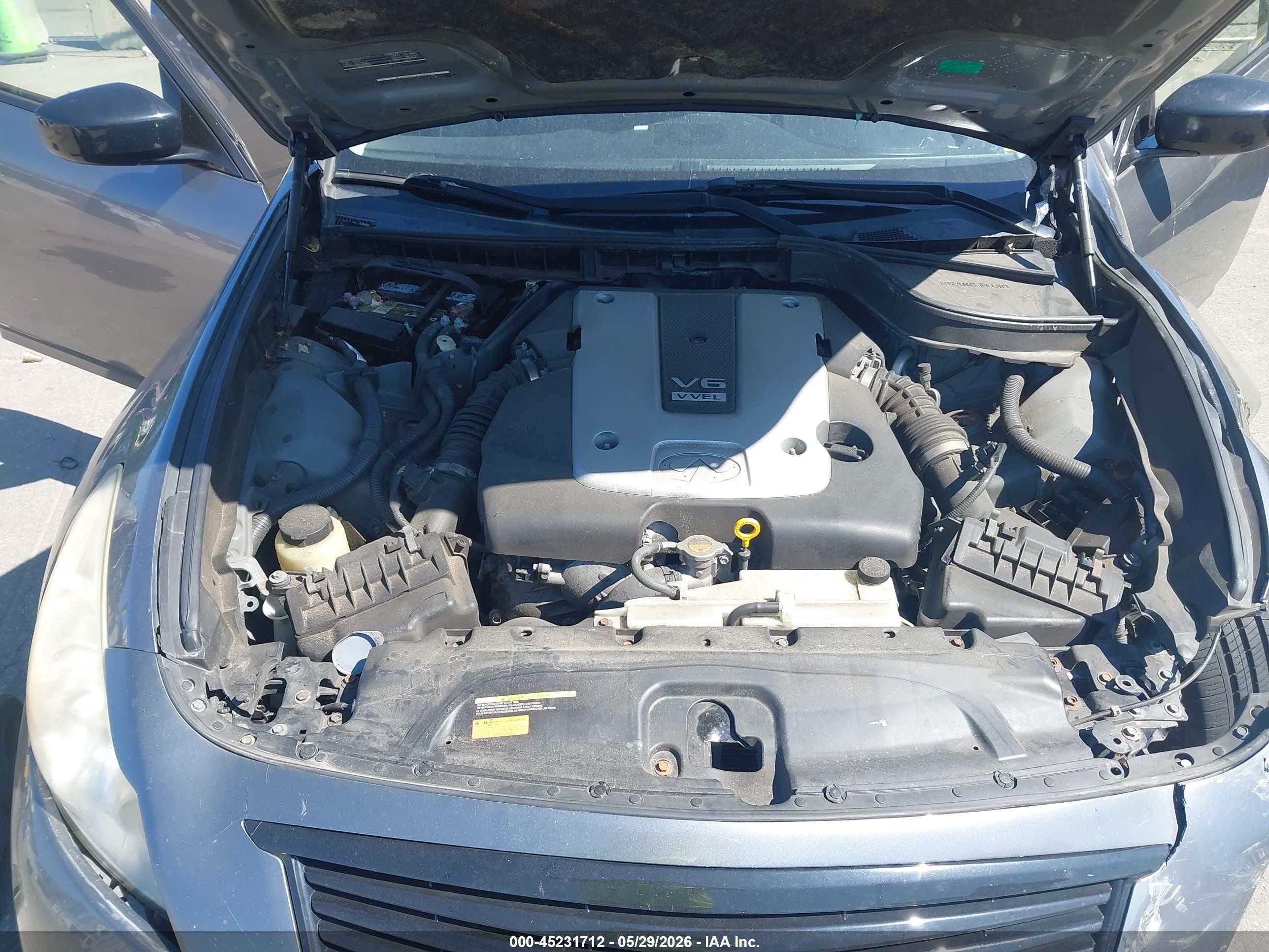 2012 Infiniti G37x   Gray vin: JN1CV6ARXCM679600
