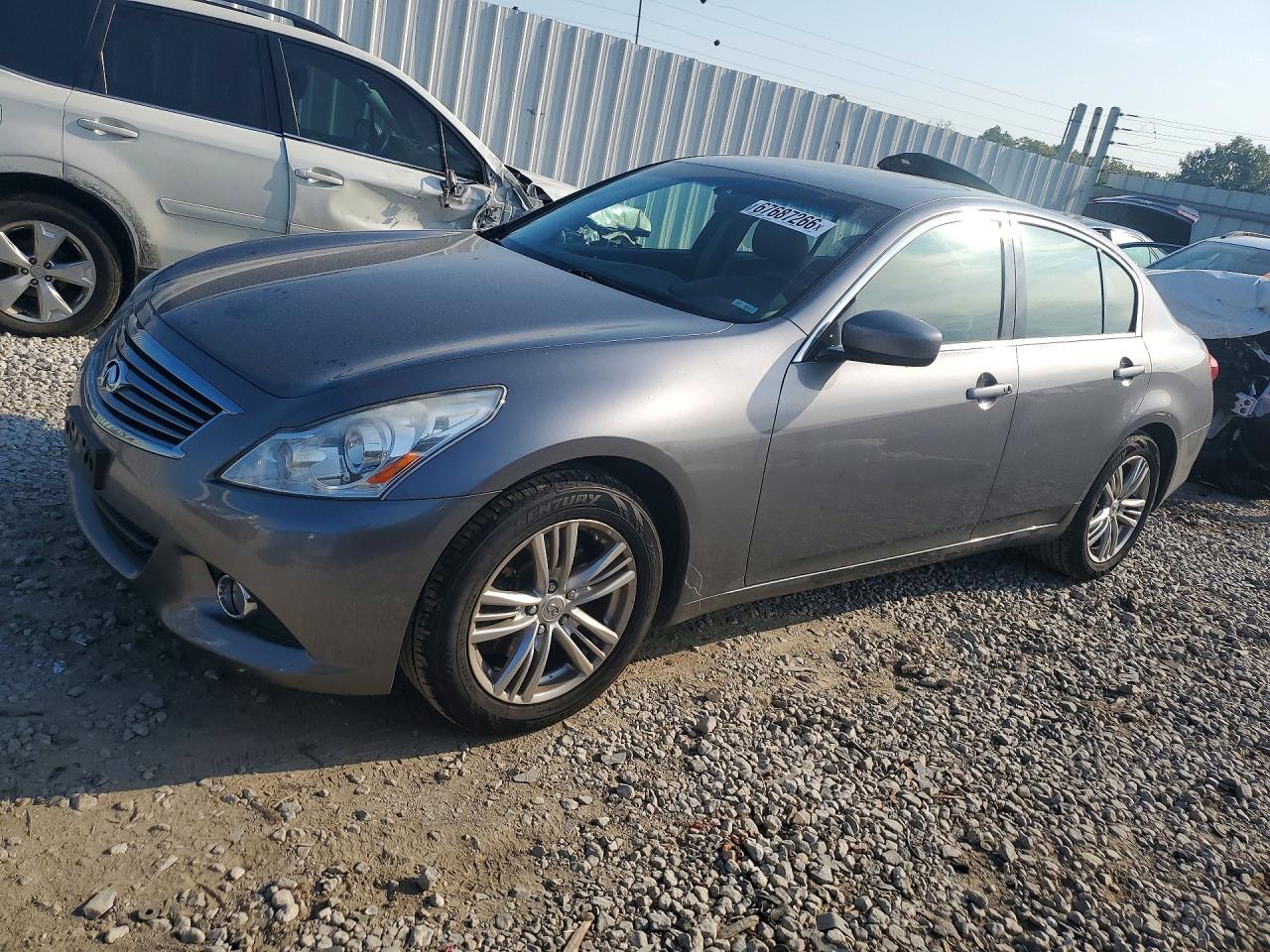 2012 Infiniti G37 Sedan X Gray vin: JN1CV6ARXCM680519