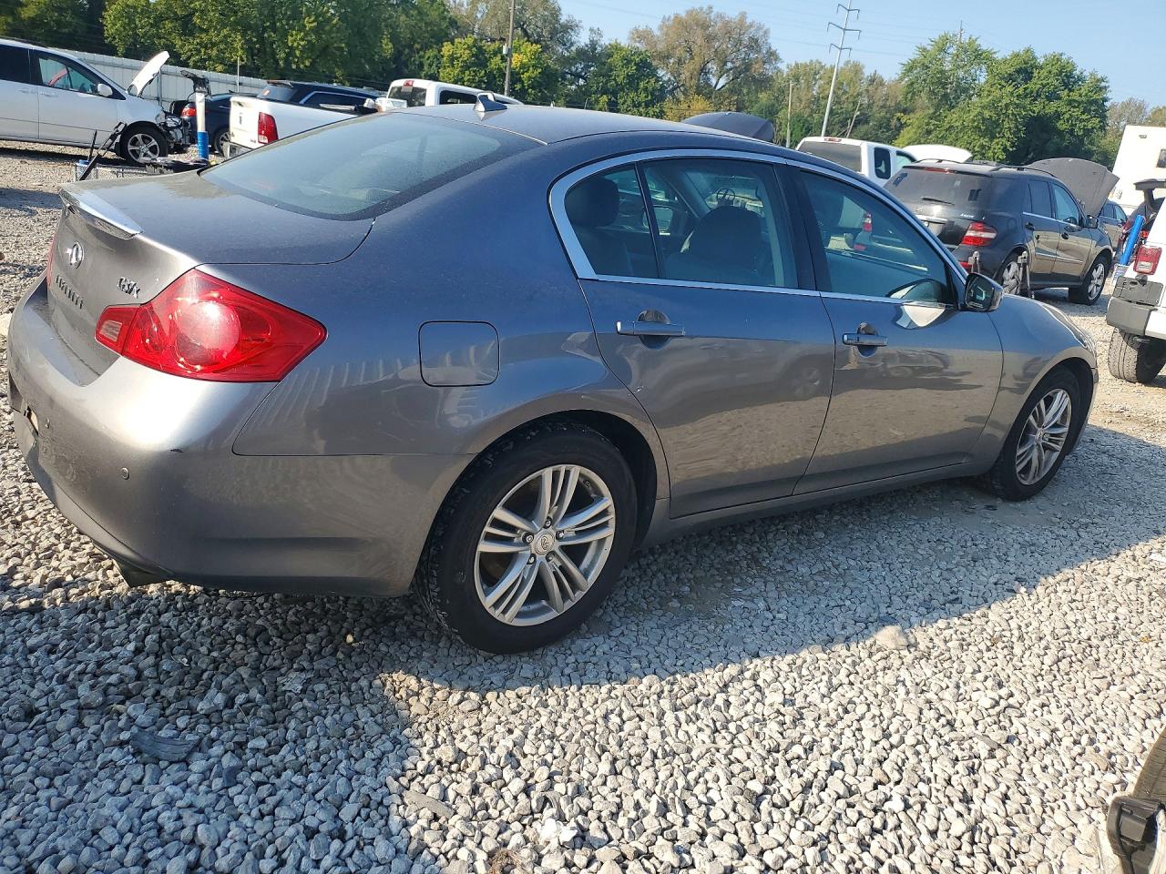 2012 Infiniti G37 Sedan X Gray vin: JN1CV6ARXCM680519