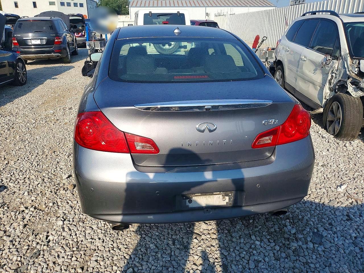 2012 Infiniti G37 Sedan X Gray vin: JN1CV6ARXCM680519