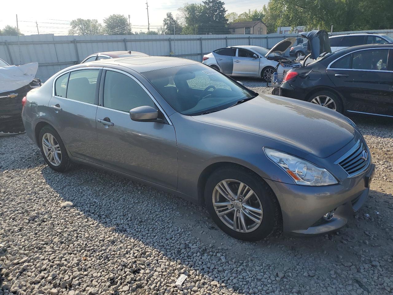 2012 Infiniti G37 Sedan X Gray vin: JN1CV6ARXCM680519