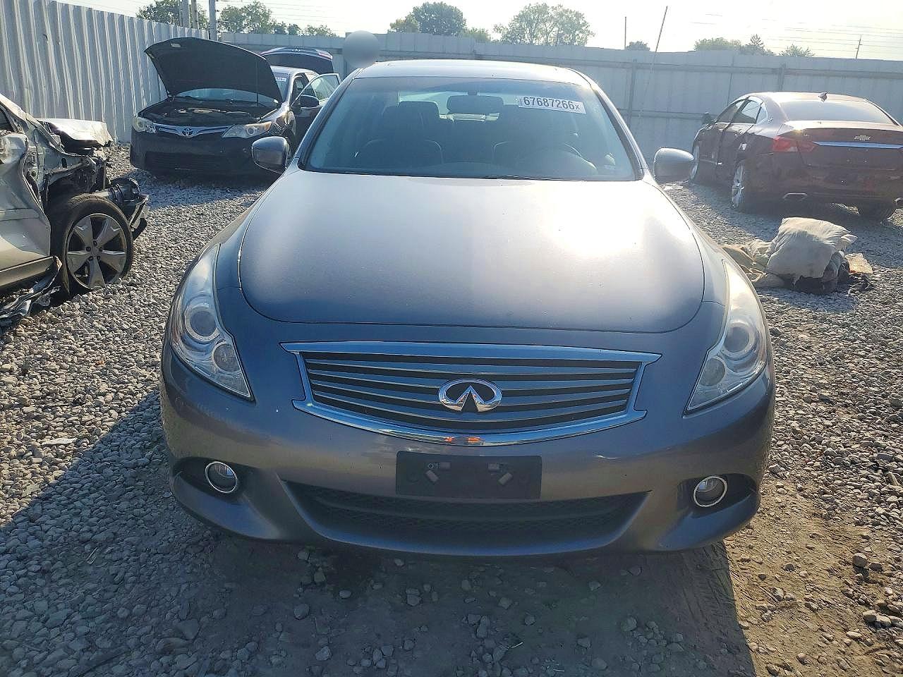 2012 Infiniti G37 Sedan X Gray vin: JN1CV6ARXCM680519
