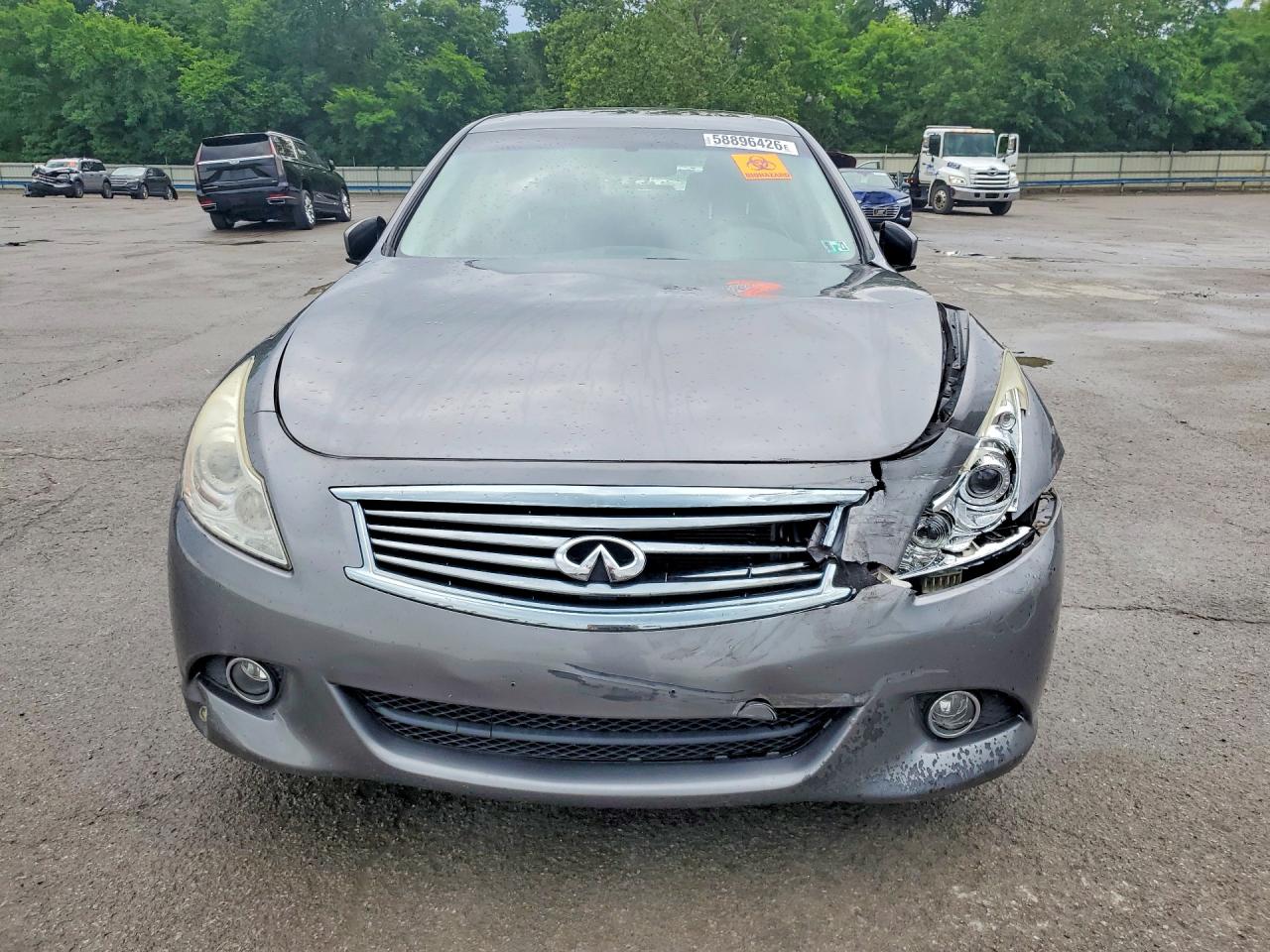 2012 Infiniti G37 Sedan X Gray vin: JN1CV6ARXCM681007