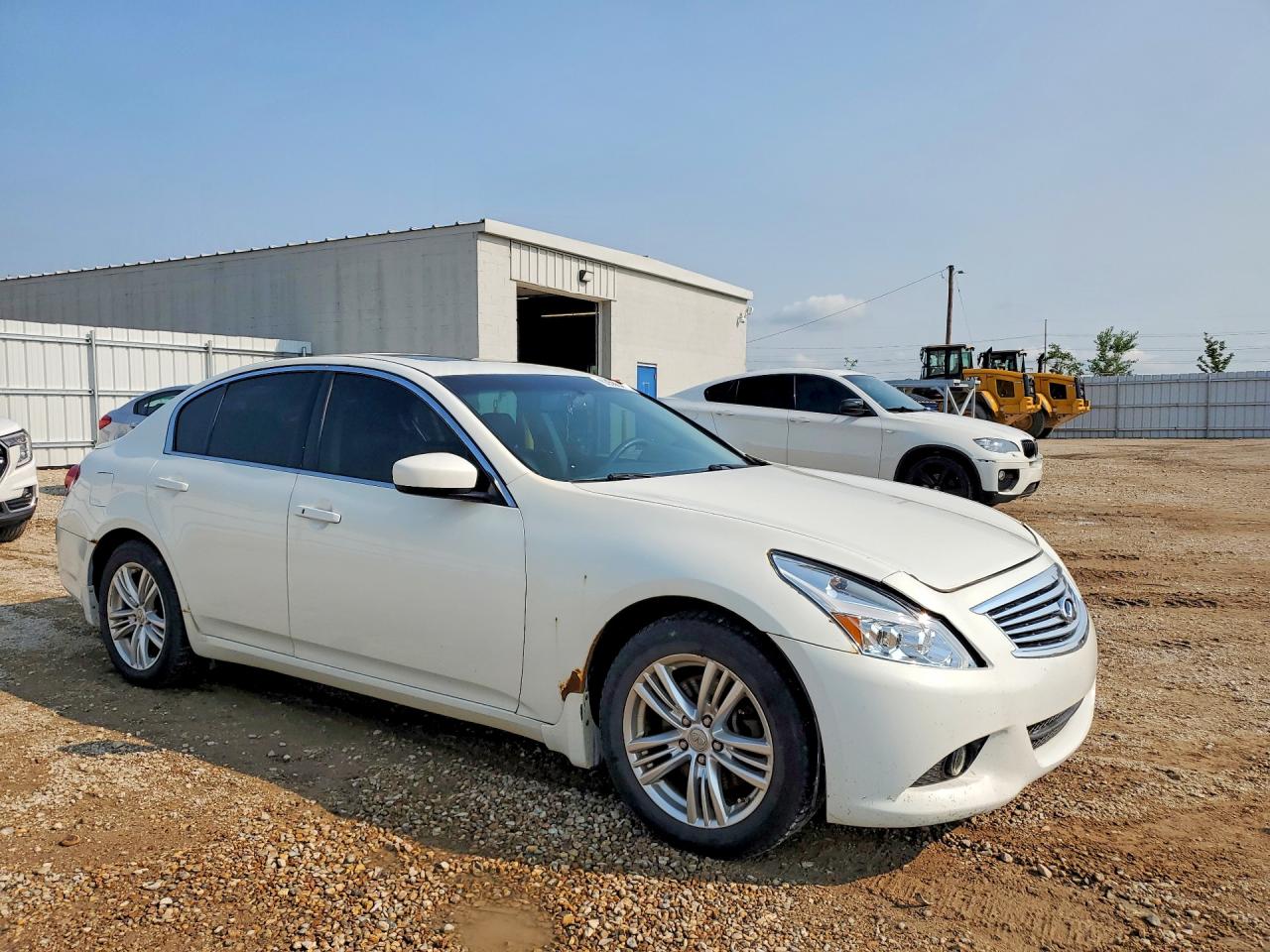 2012 Infiniti G37 Sedan X Белый vin: JN1CV6ARXCM970016