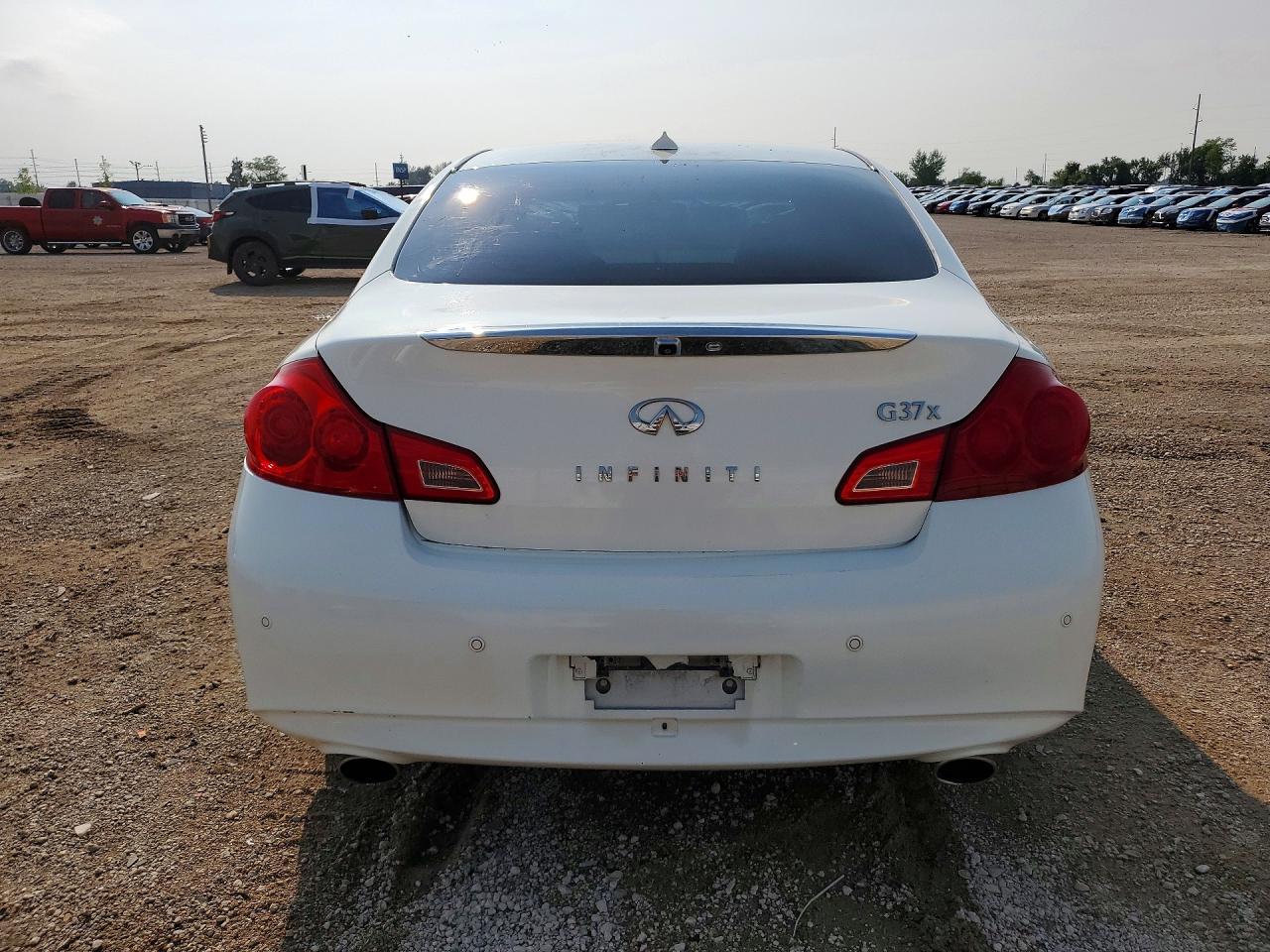 2012 Infiniti G37 Sedan X Белый vin: JN1CV6ARXCM970016